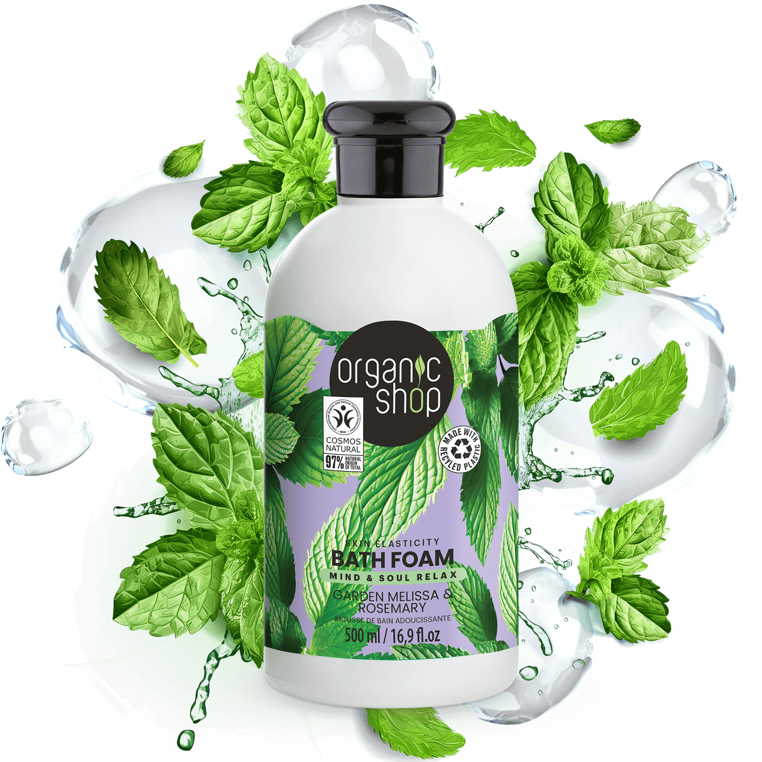 Elasticity Bath Foam Melissa & Rosemary