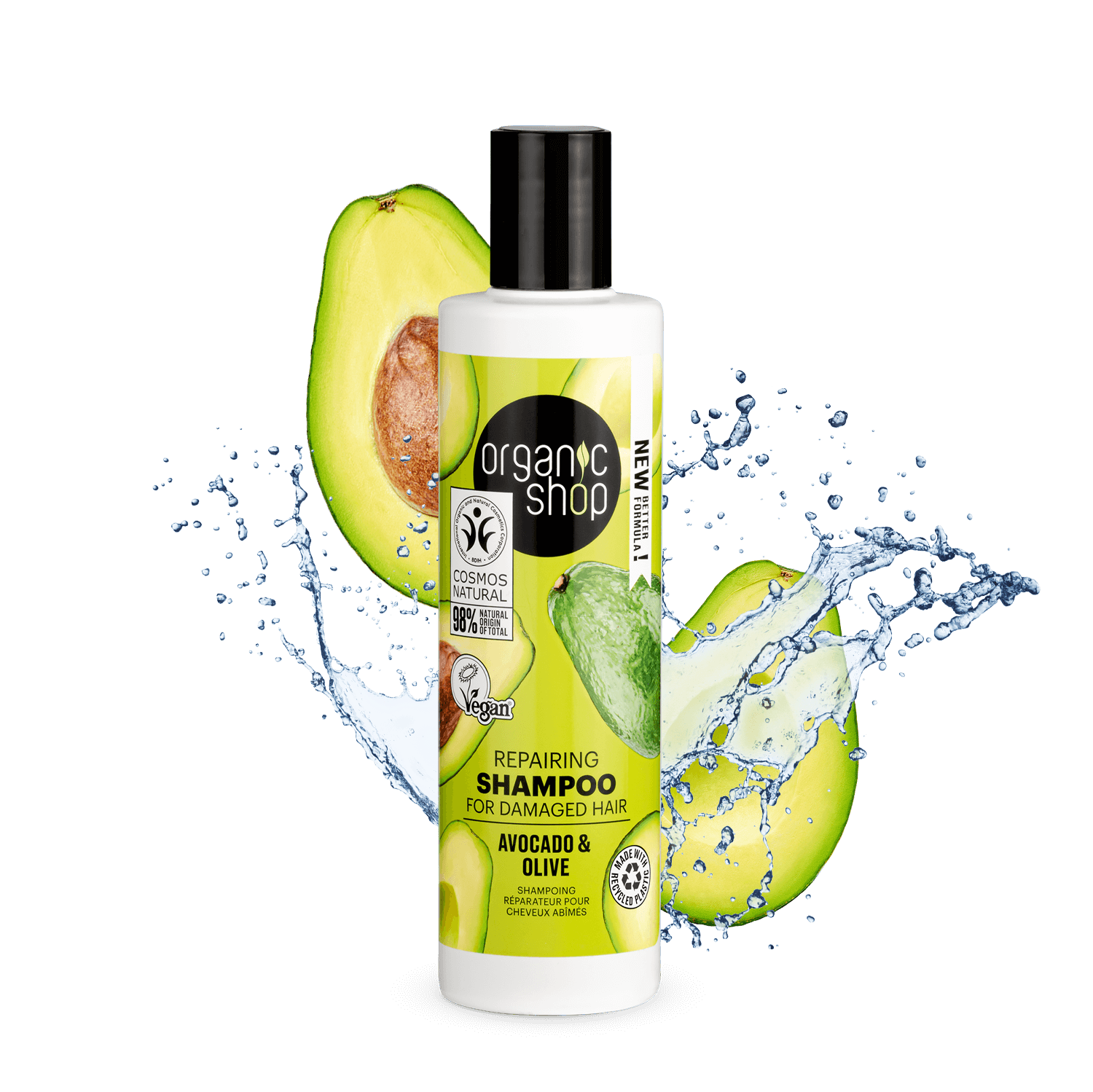 Repairing Shampoo For Damaged Hair Avocado & Olive