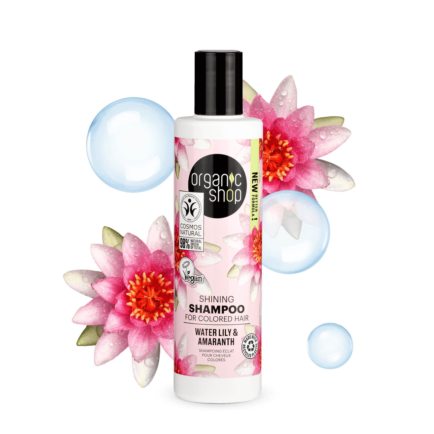 Shining Shampoo For Colored Hair Water Lily & Amaranth