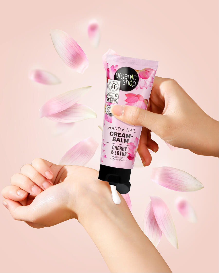 Hand & Nail Cream-Balm Cherry & Lotus