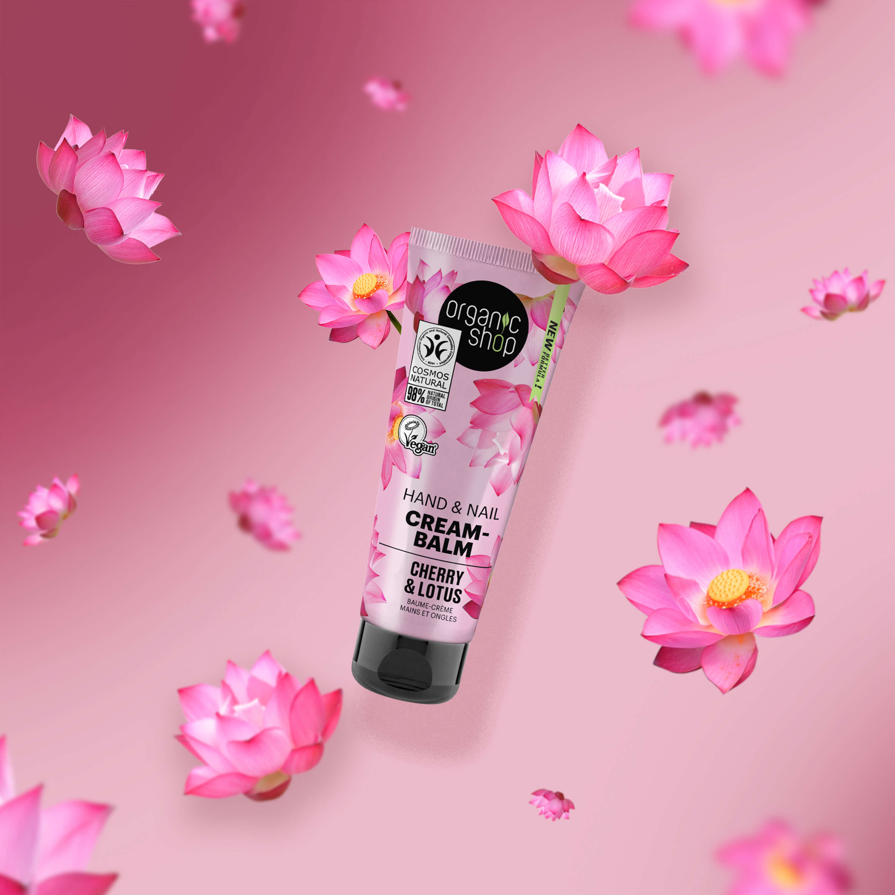Hand & Nail Cream-Balm Cherry & Lotus