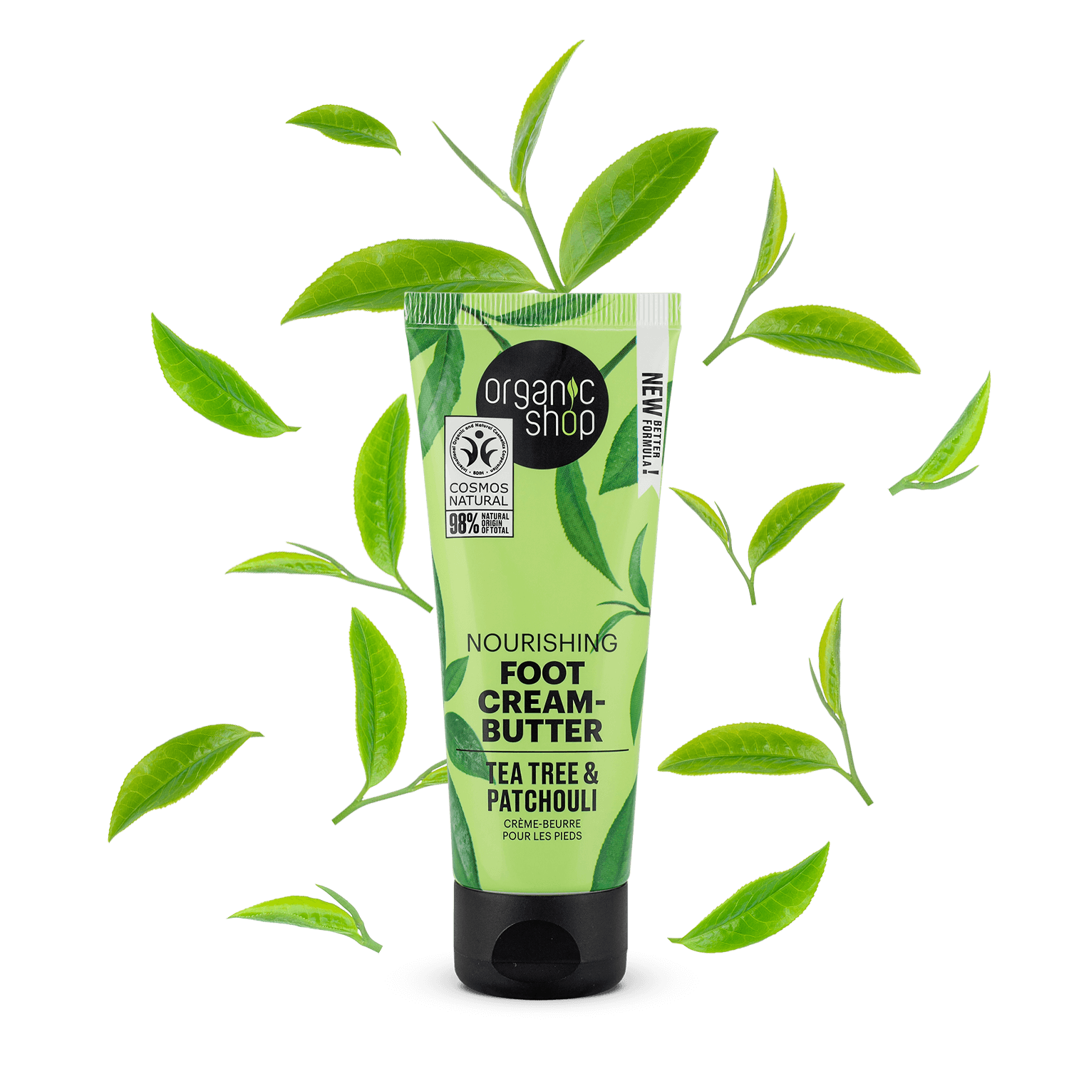Nourishing Foot Cream-Butter Tea Tree & Patchouli