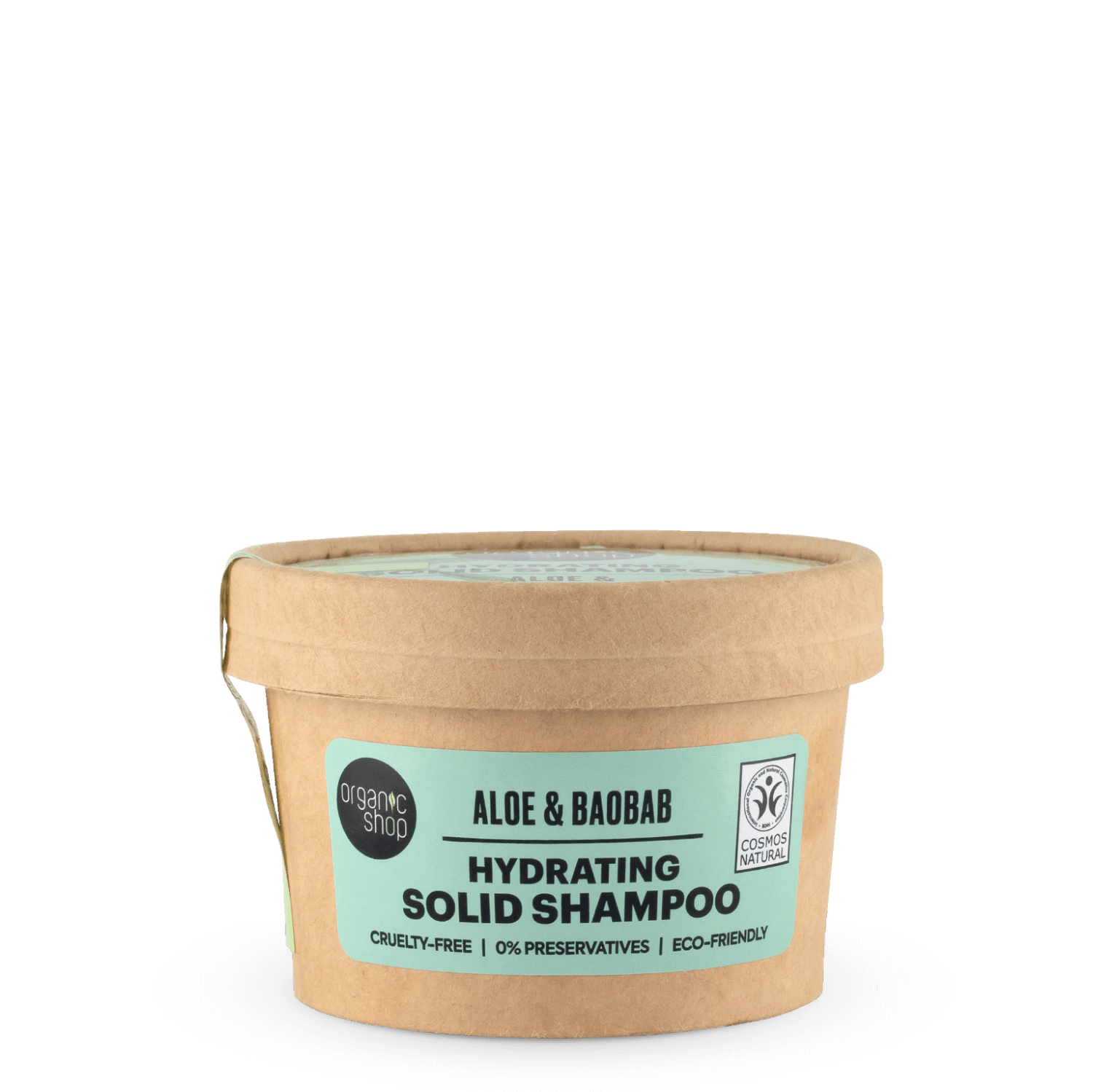 Hydrating Solid Bar Shampoo Bar. Aloe & Baobab