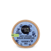 Anti-Yellow Solid Shampoo Bar. Blueberry & Shea