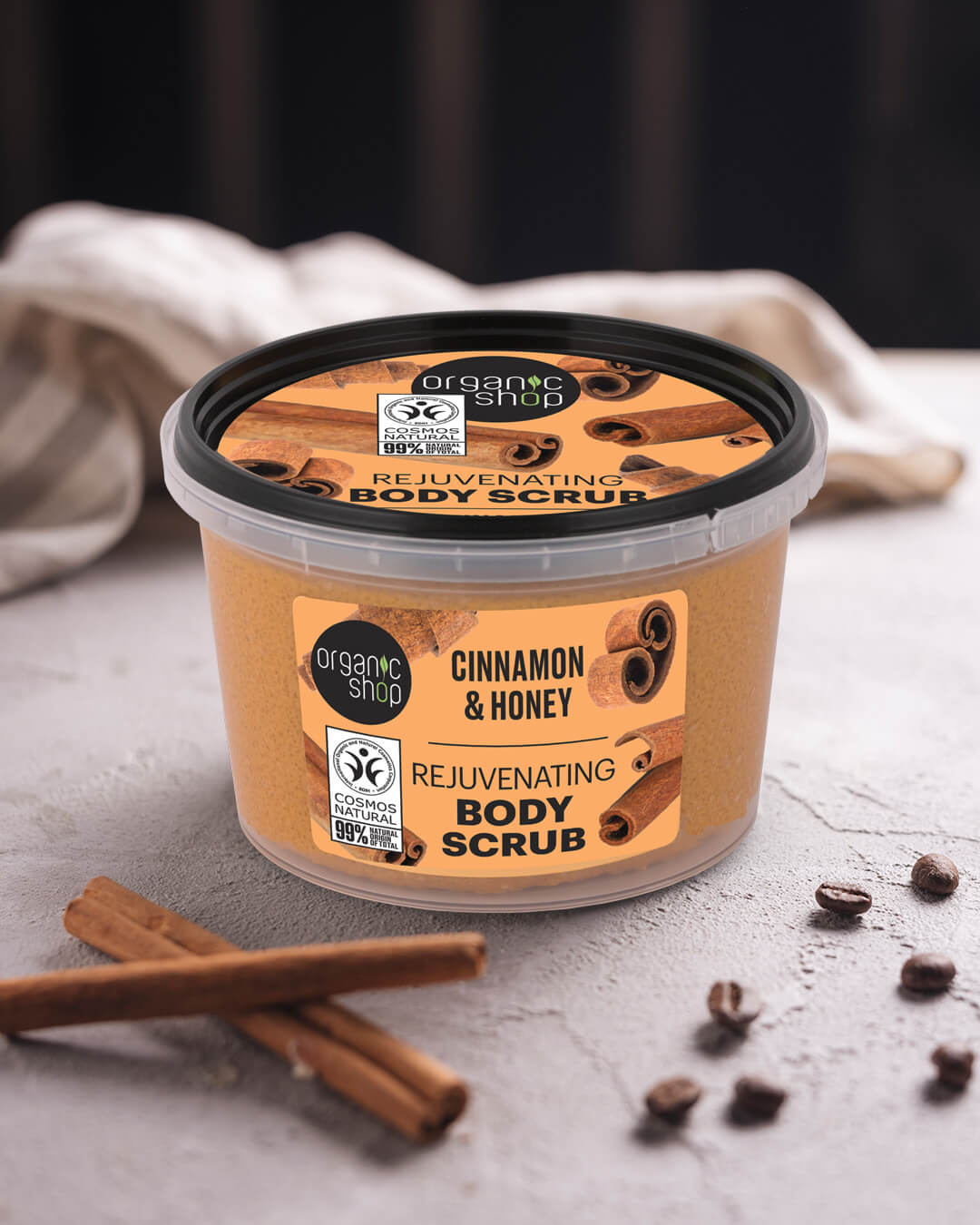 Rejuvenating Body Scrub Cinnamon