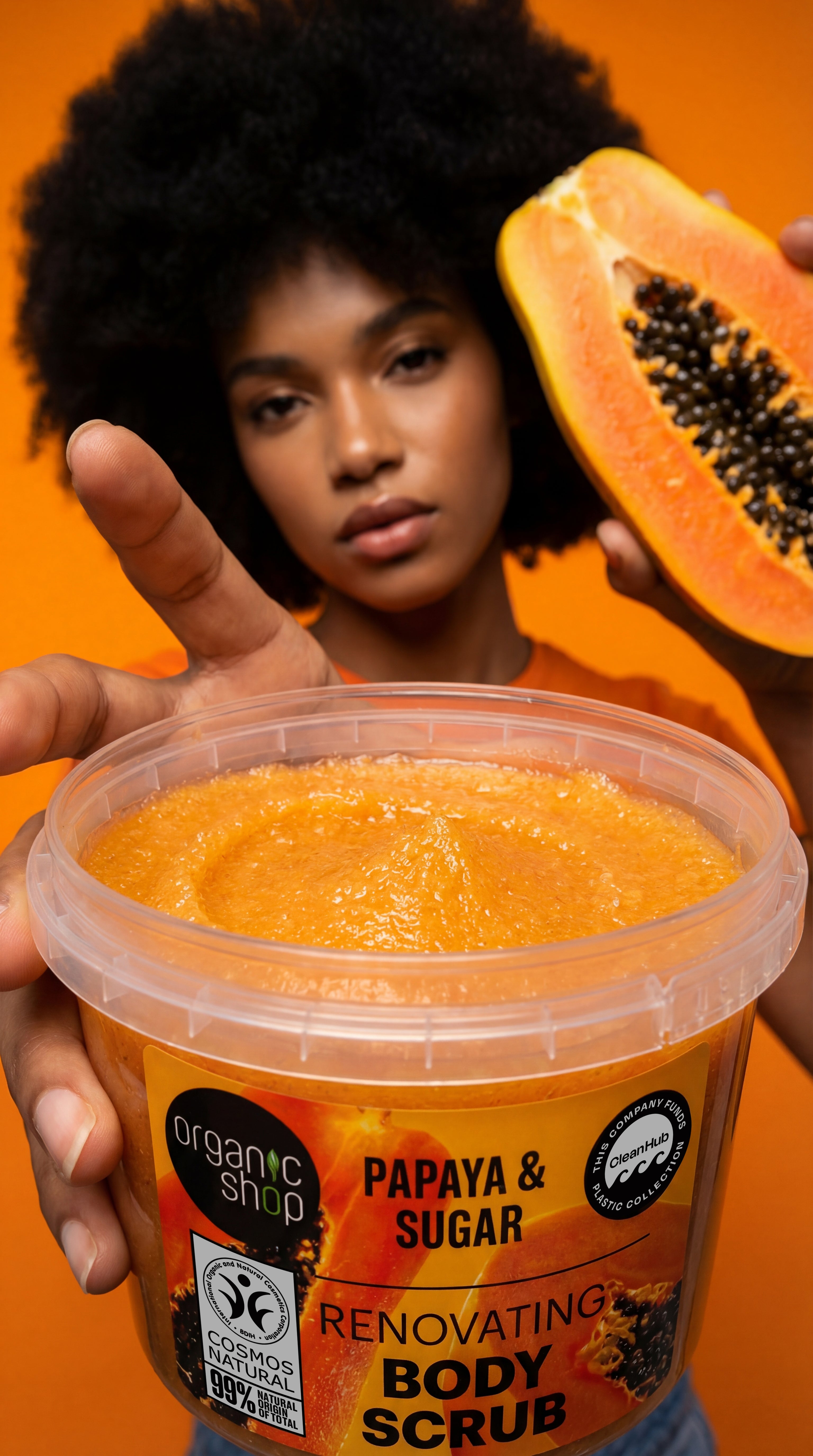 Renovating Body Scrub Papaya