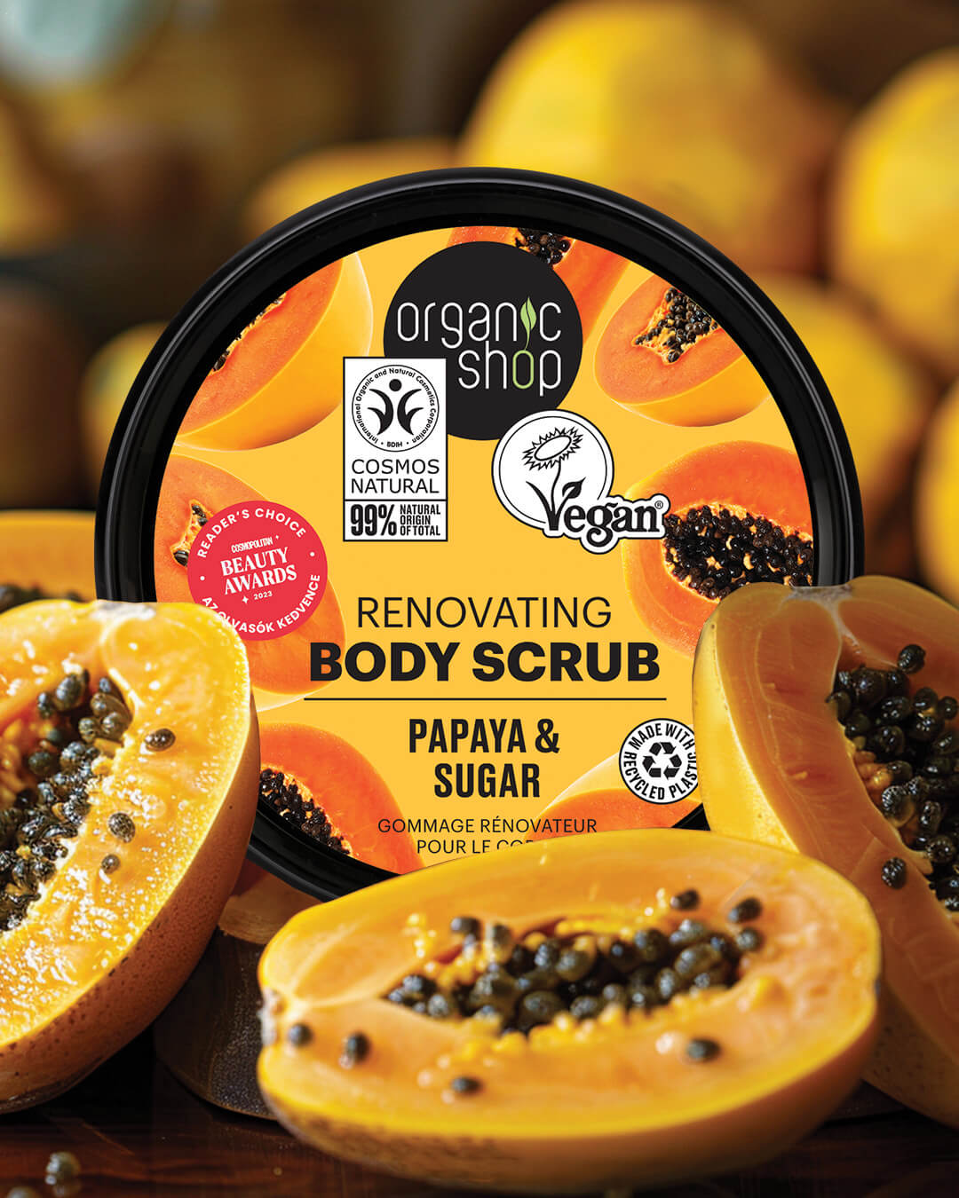 Renovating Body Scrub Papaya