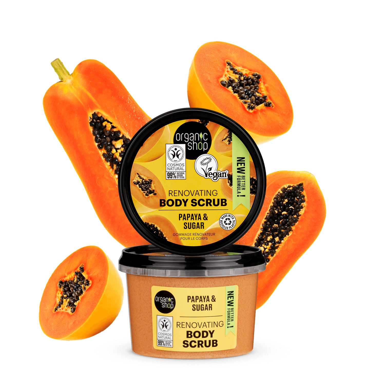 Renovating Body Scrub Papaya