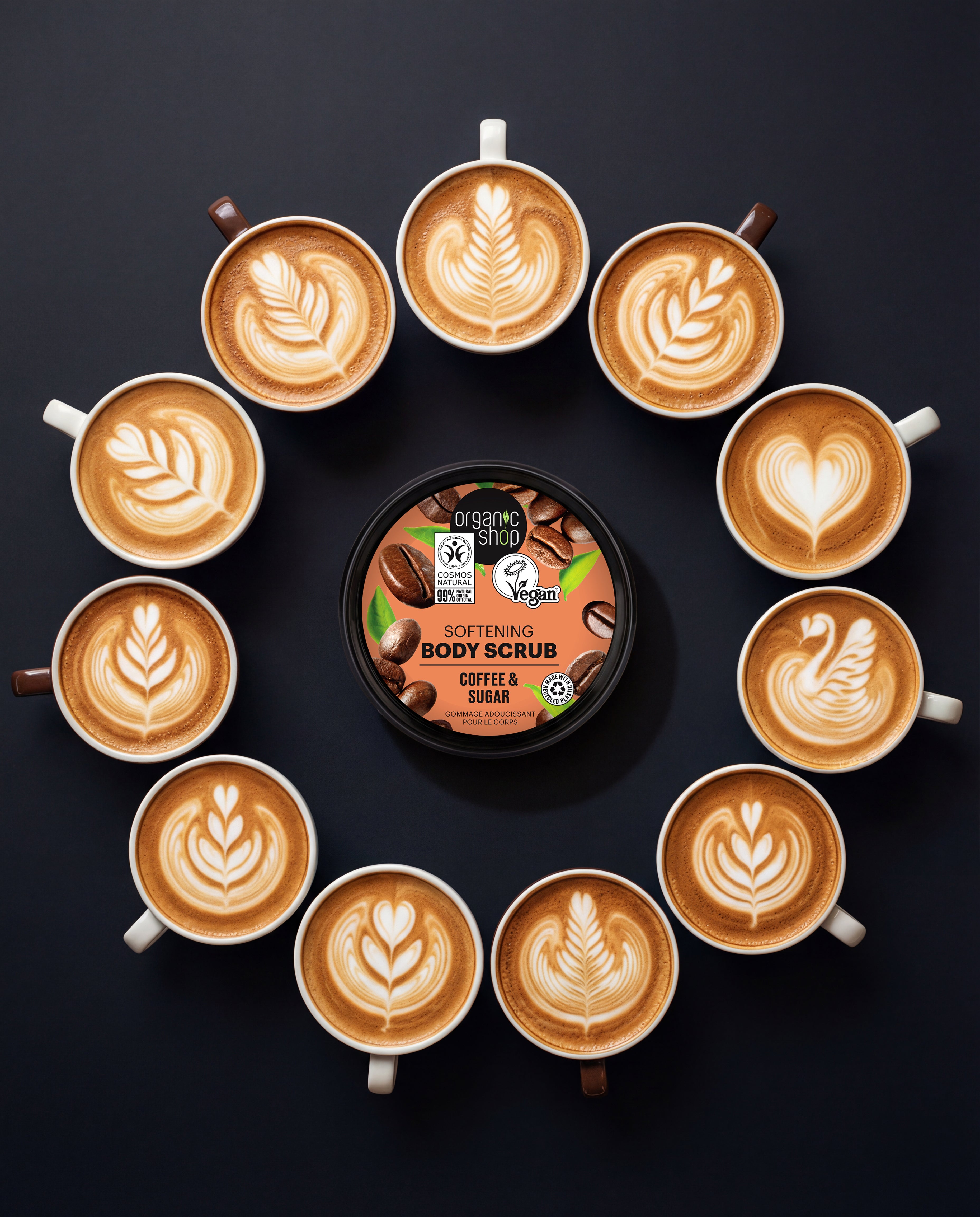 Softening Body Scrub Coffee