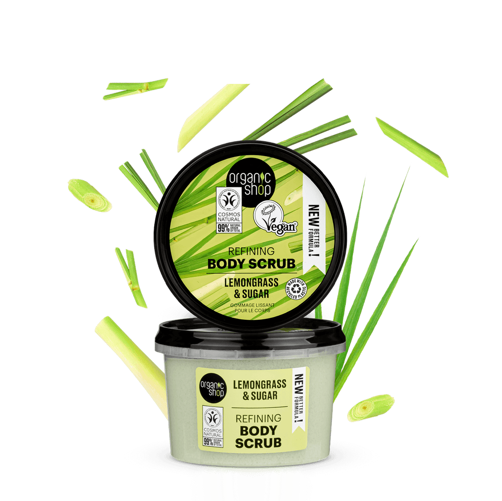 Refining Body Scrub Lemongrass – Organic Shop