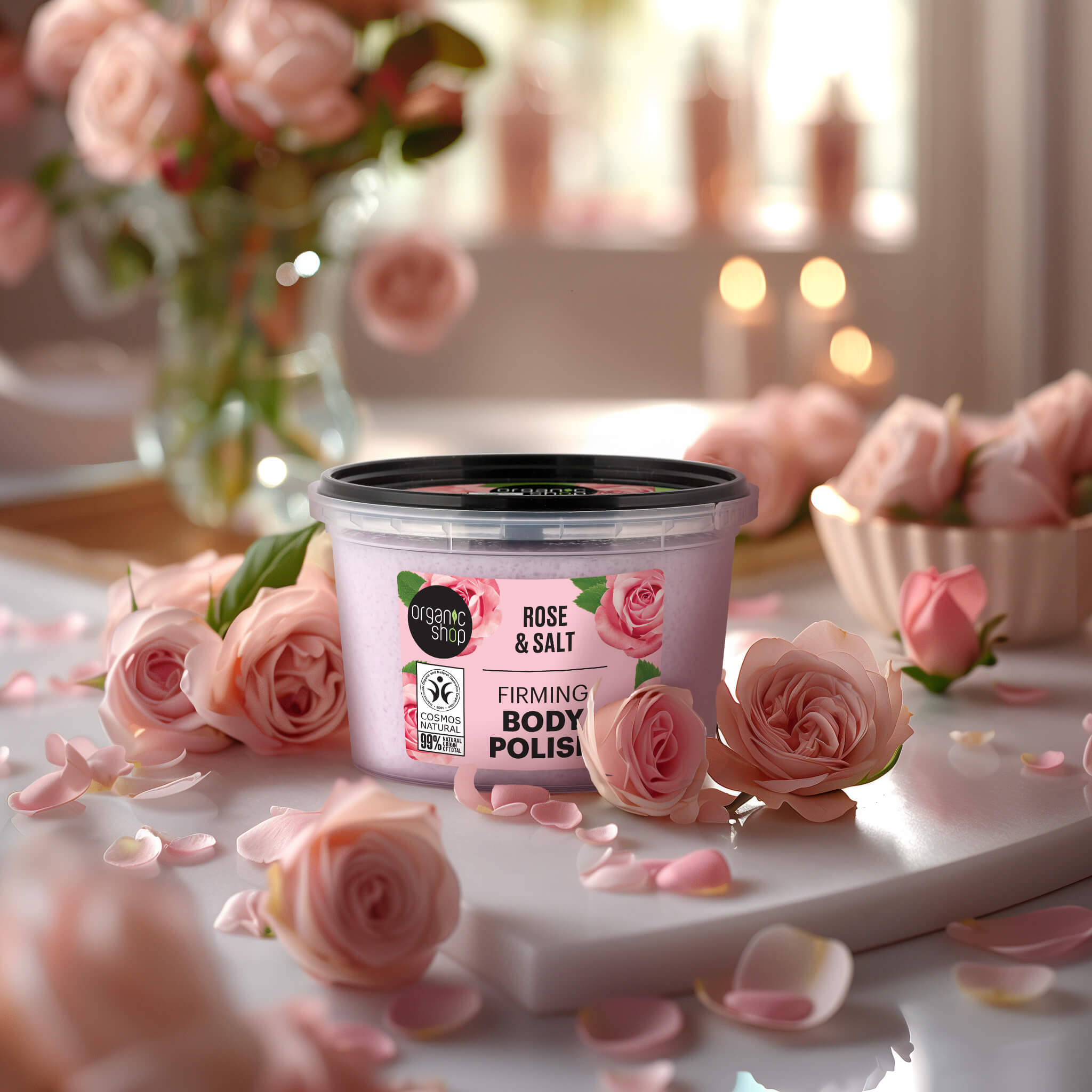 Firming Body Polish Rose