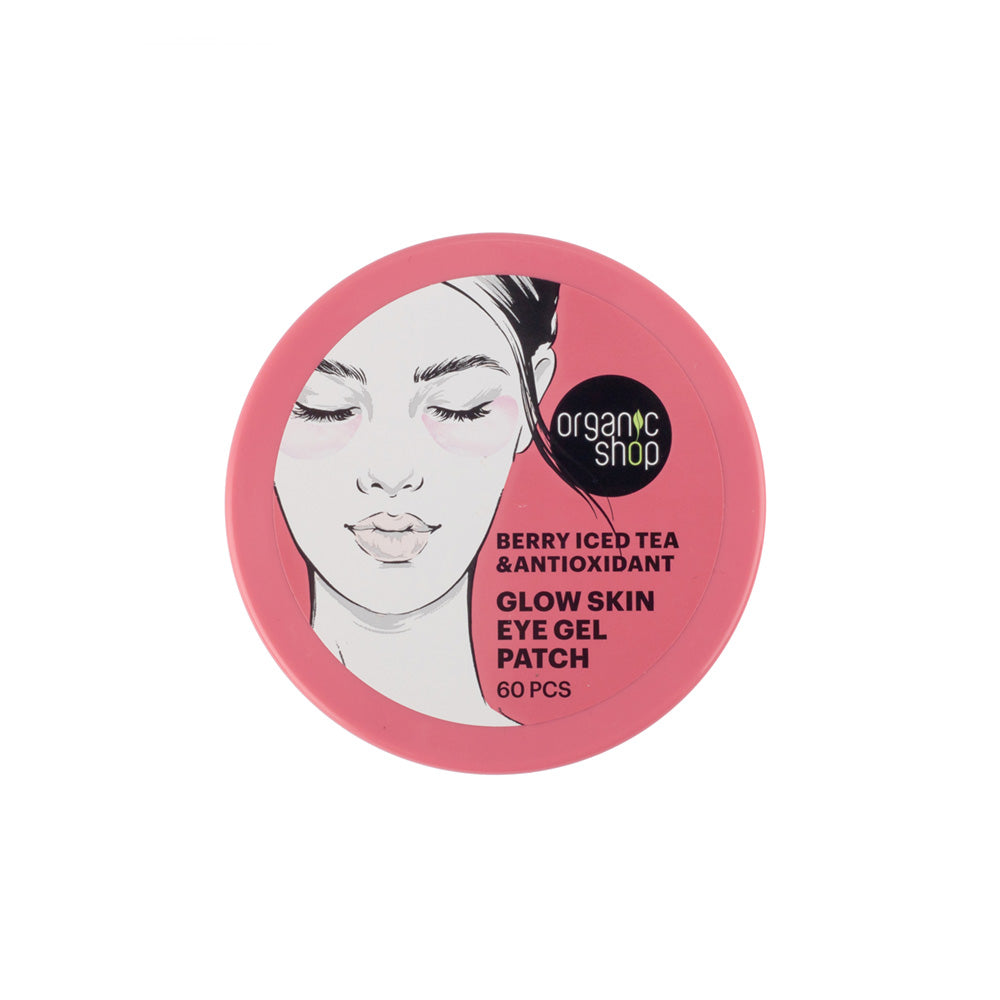 Glow Skin Eye Gel Patch. Berry Iced Tea & Antioxidant