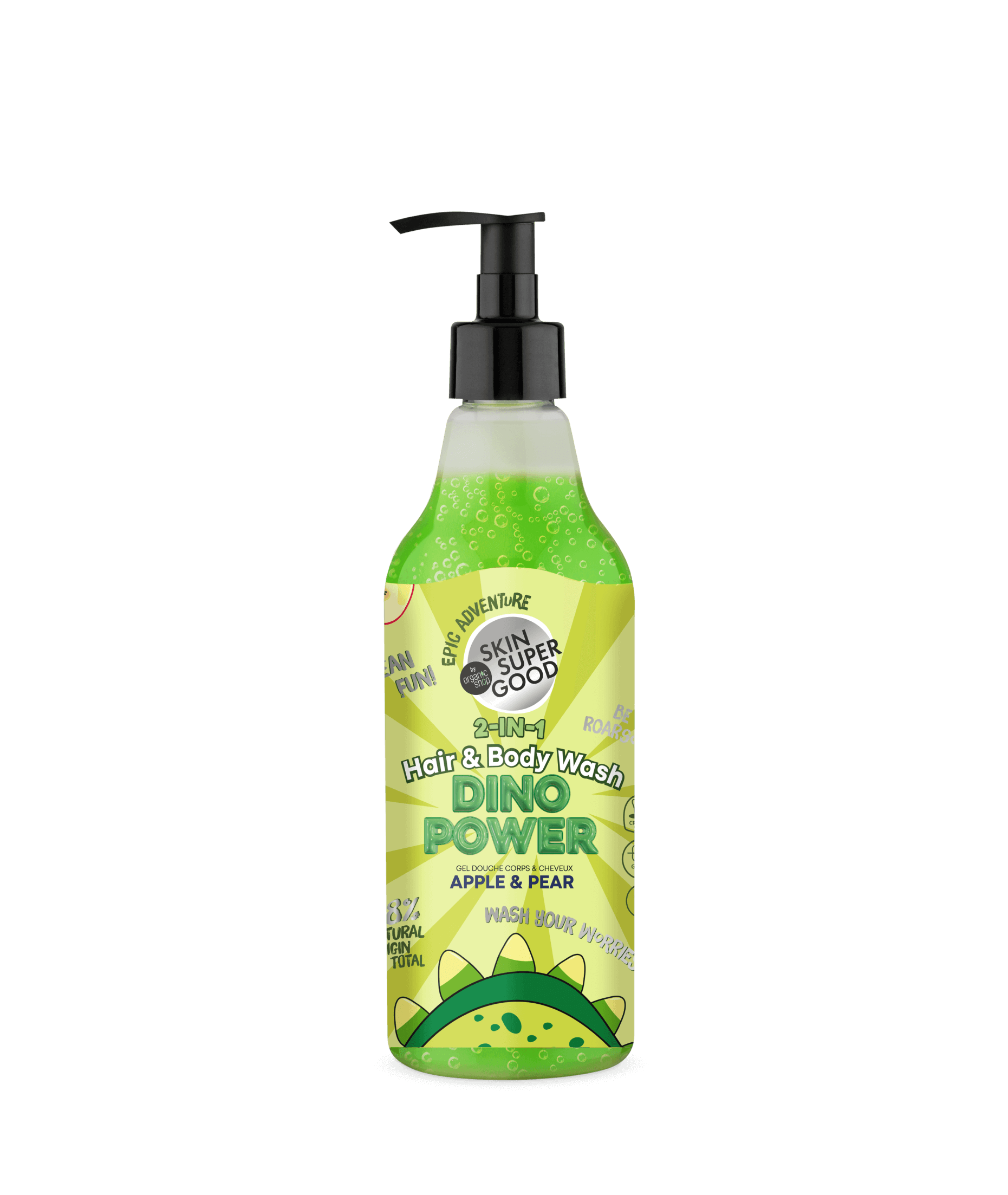 Dino Power. 2-in-1 Hair & Body Wash