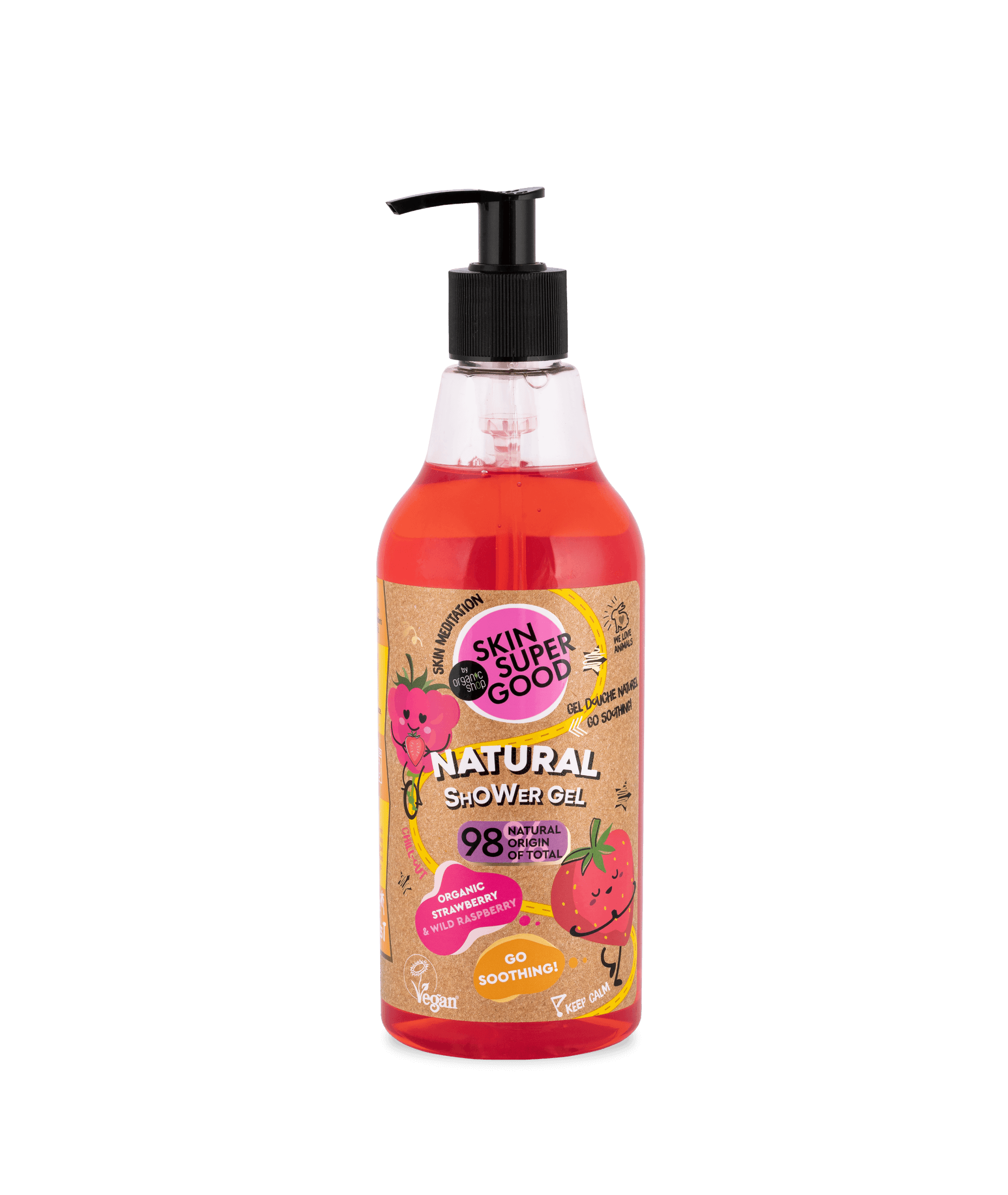 Natural Shower Gel "Go Soothing!"