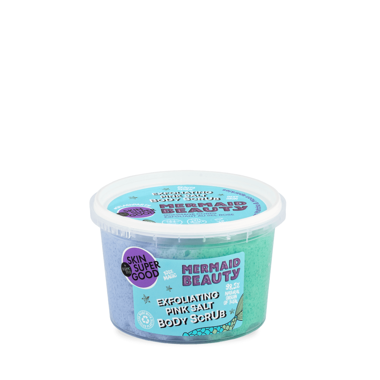 Mermaid Beauty. Exfoliating Salt Body Scrub. #Splashparty