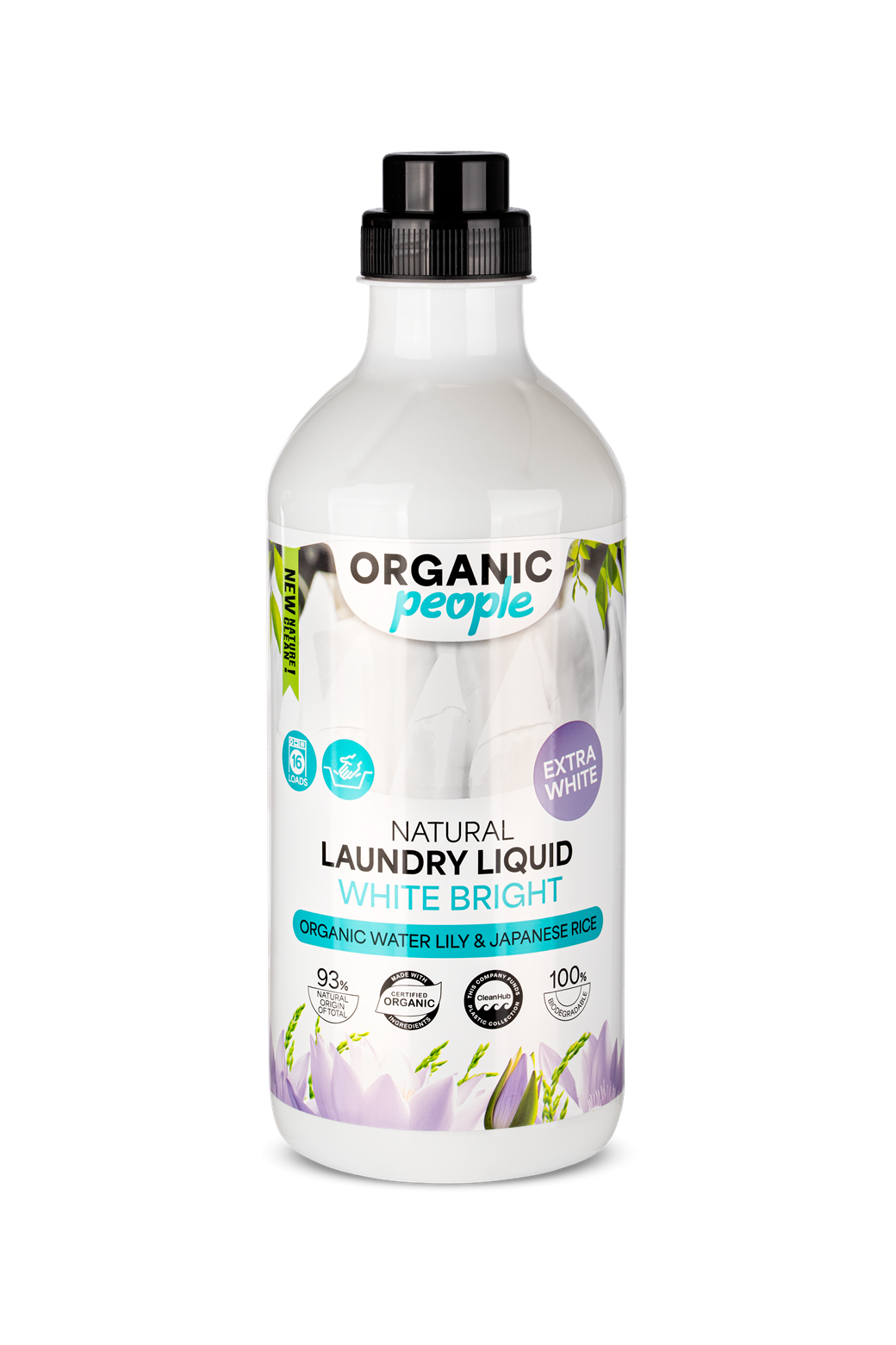 Organic People. Laundry Liquid White Bright