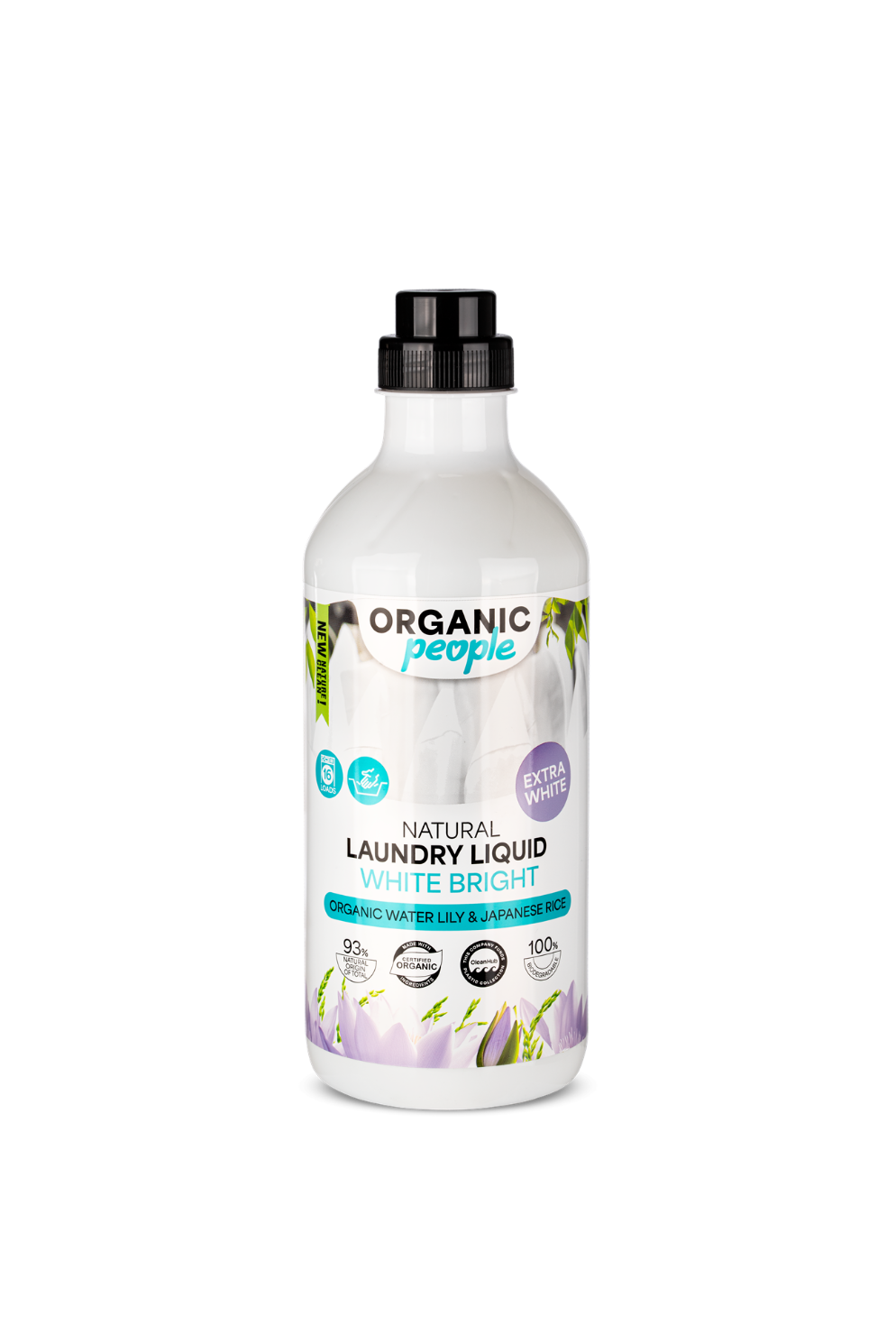 Organic People. Laundry Liquid White Bright