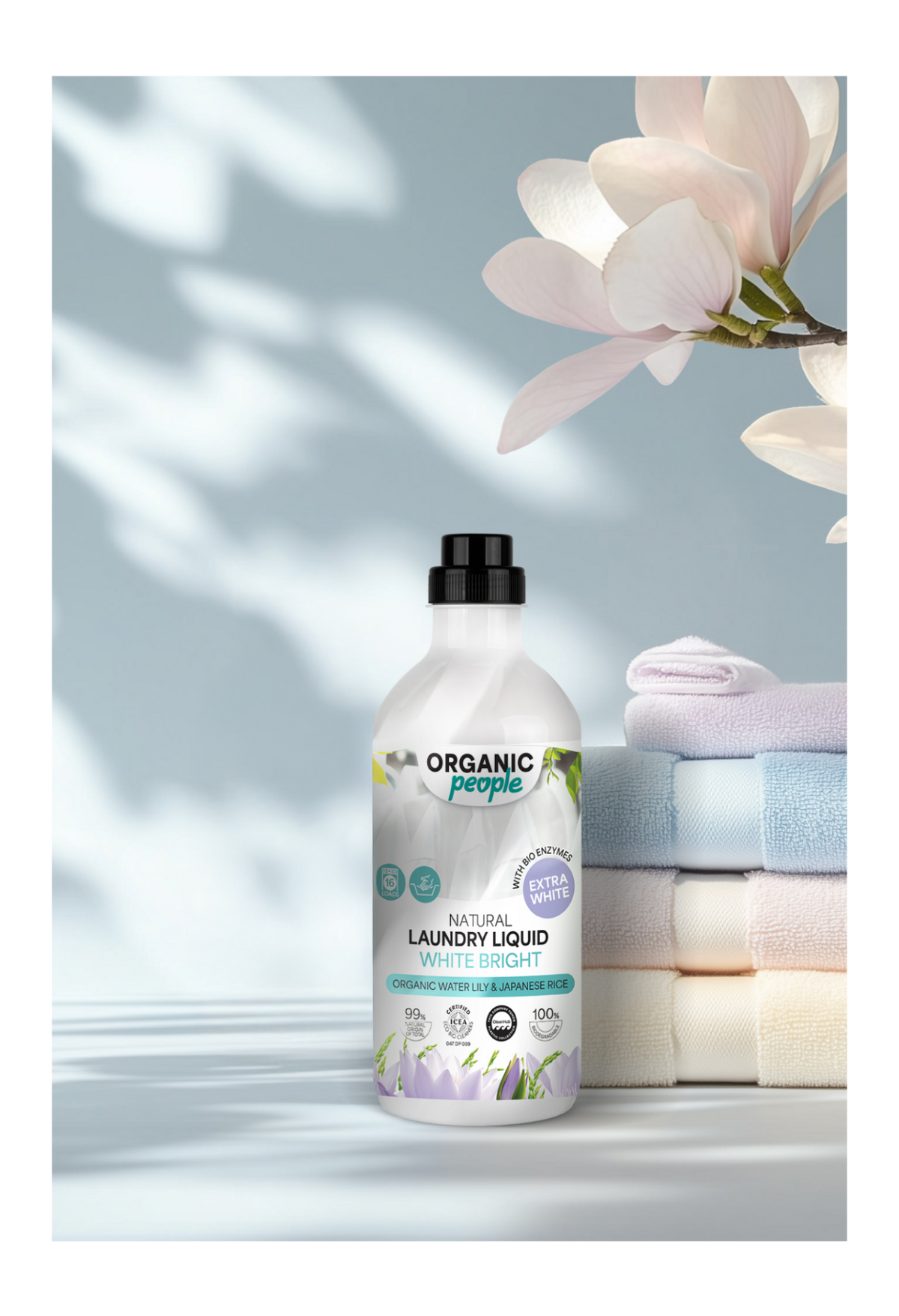 Organic People. Laundry Liquid White Bright