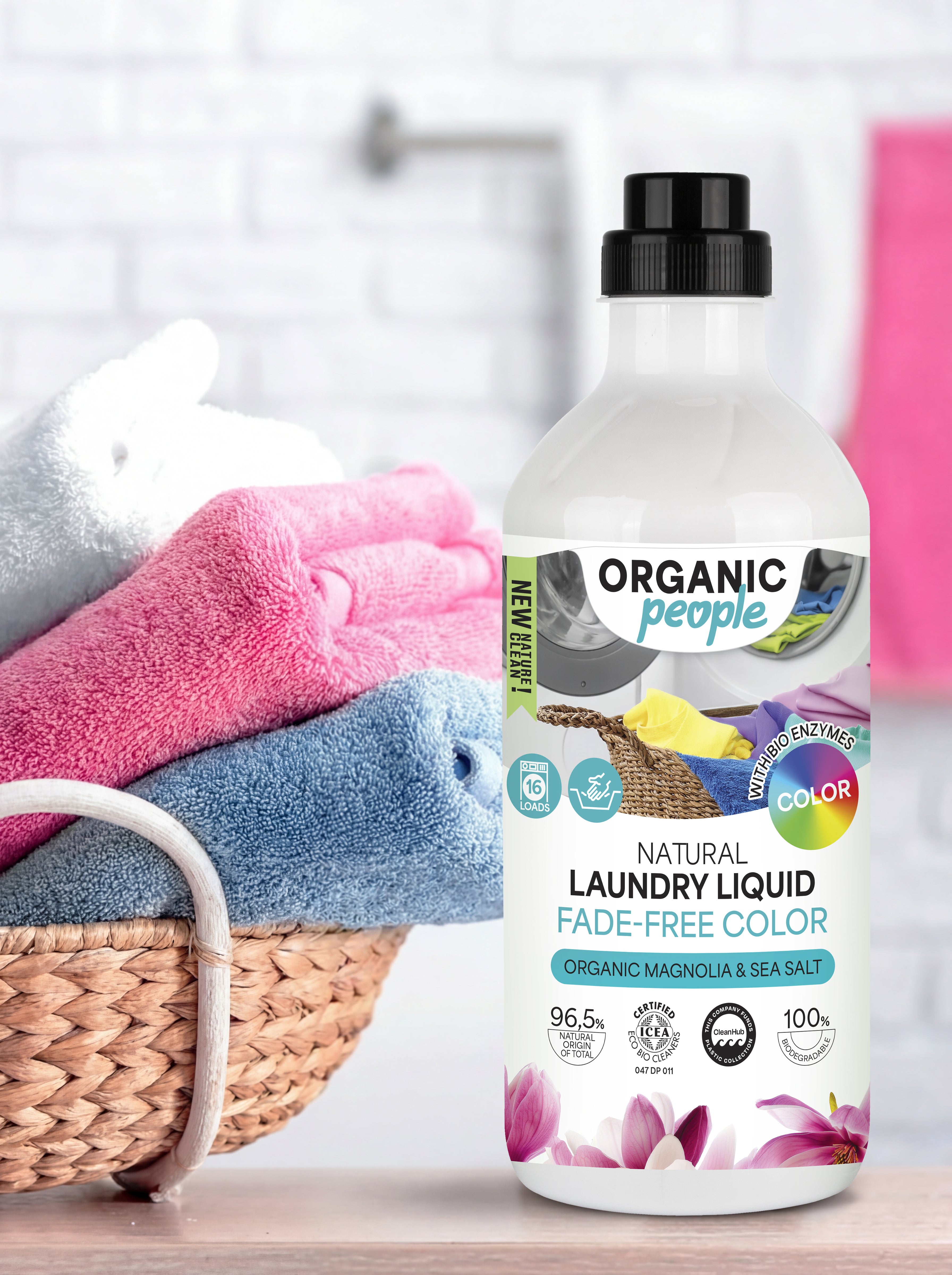 Organic People. Laundry Liquid Fade-Free Color