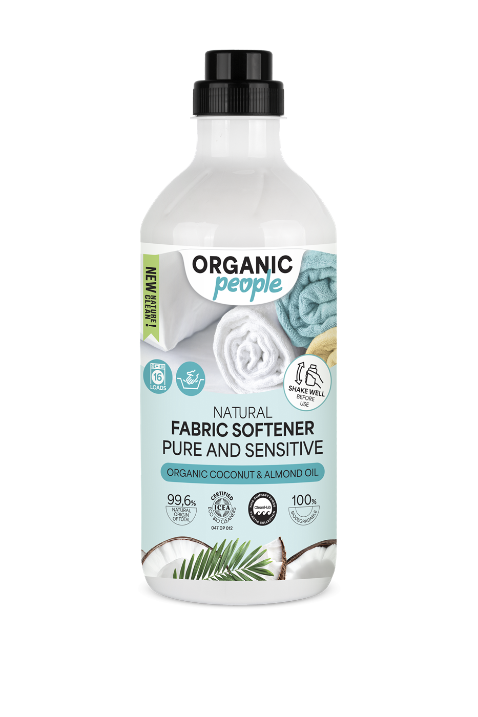 Organic People. Fabric Softener, Sensitive