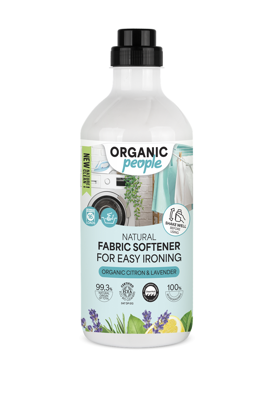 Organic People. Fabric Softener For Easy Ironing