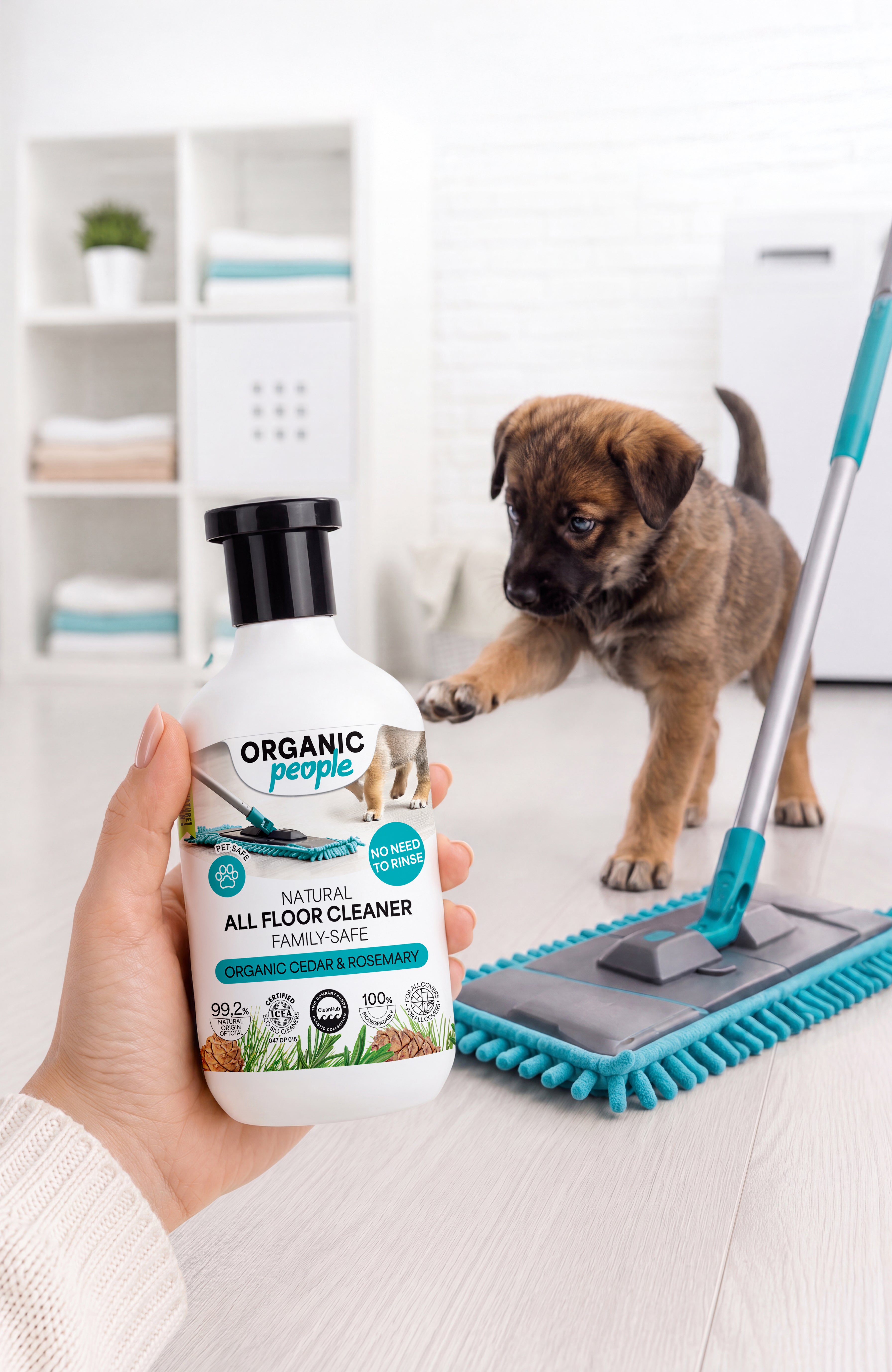 Organic People. All Floor Cleaner Family-Safe
