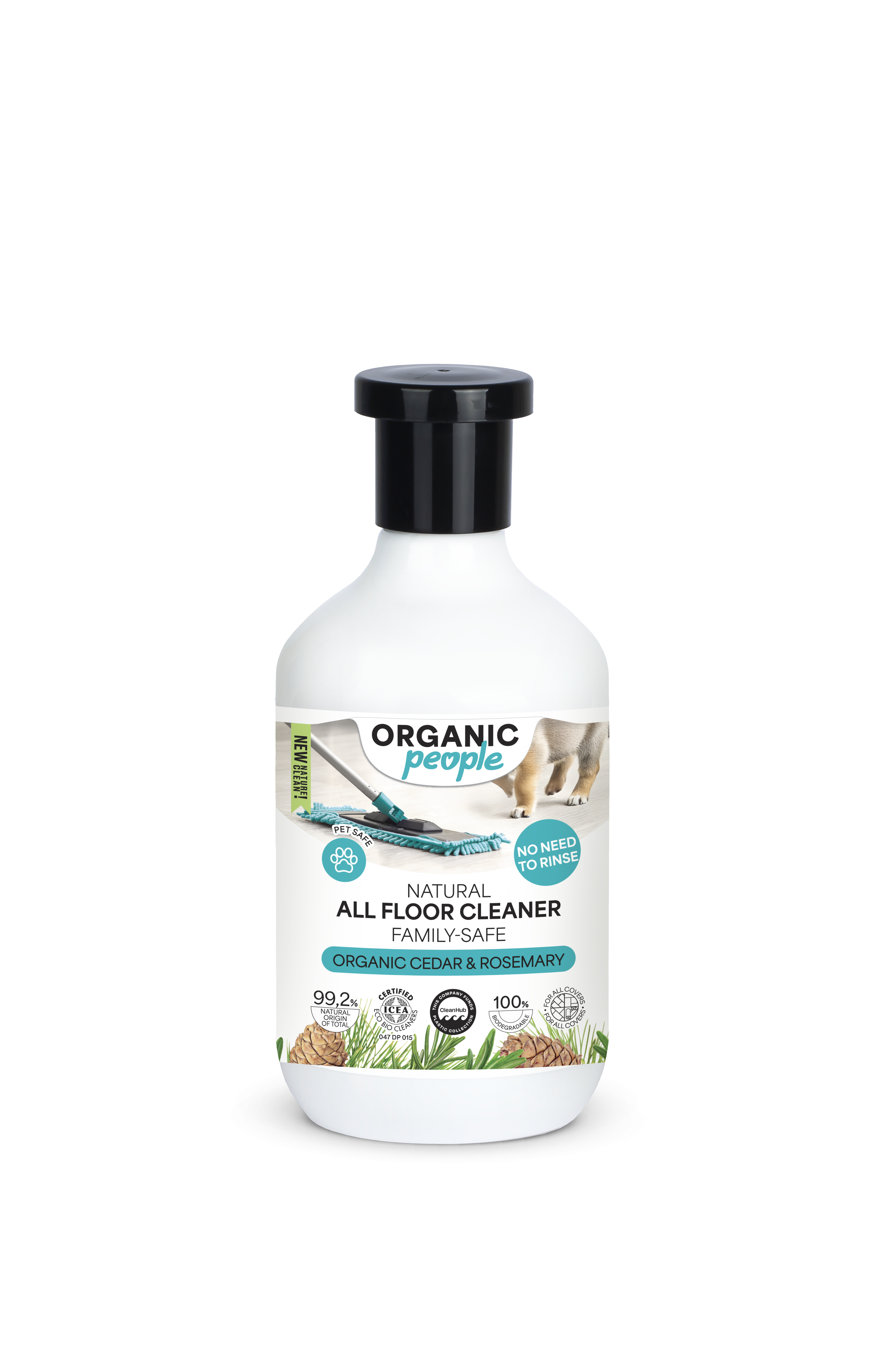 Organic People. All Floor Cleaner Family-Safe