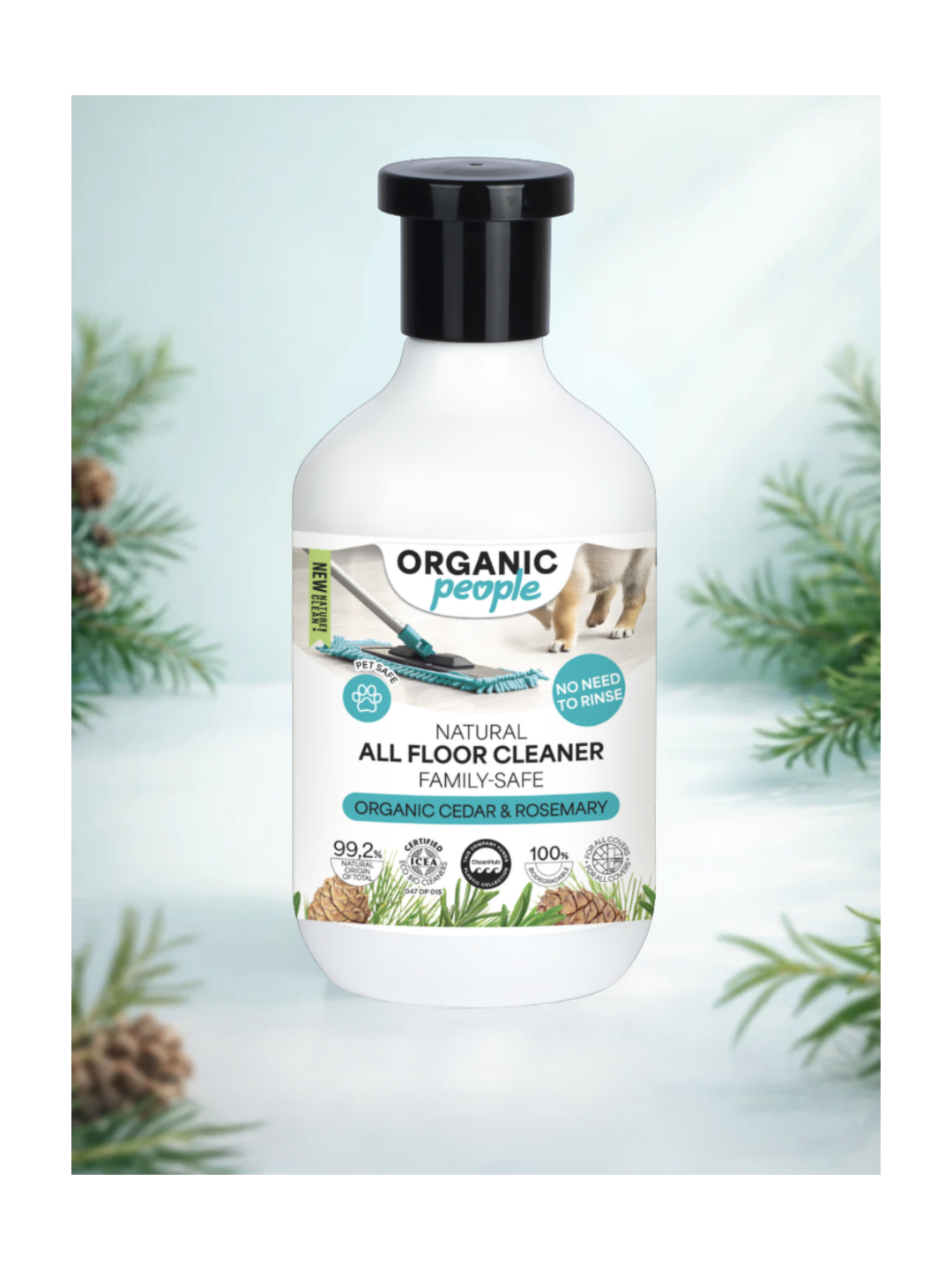Organic People. All Floor Cleaner Family-Safe