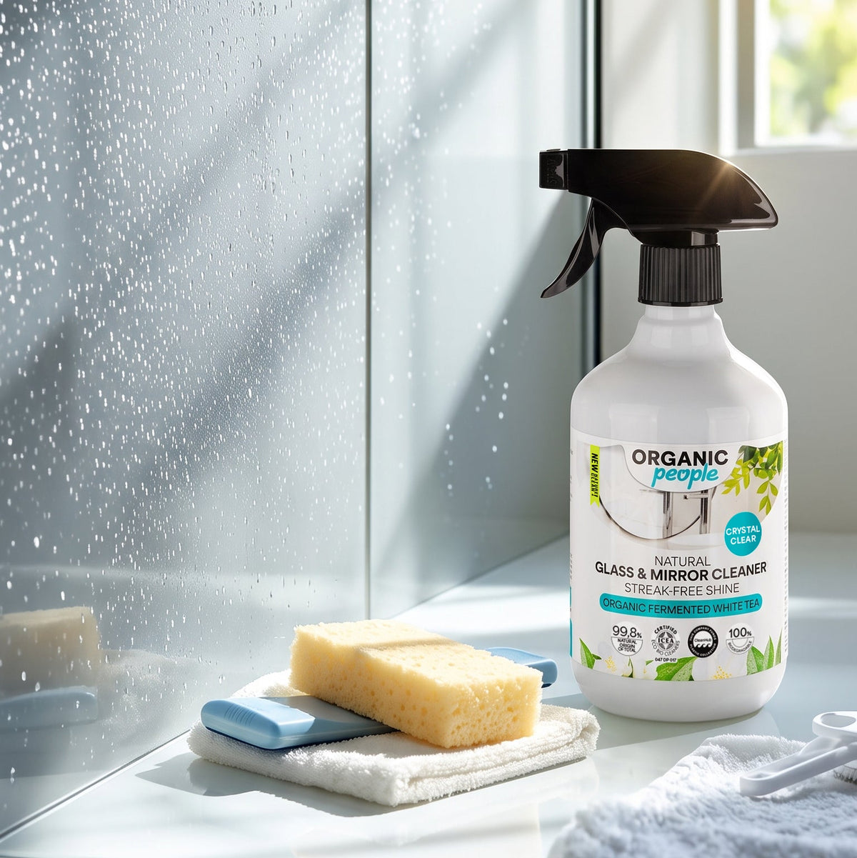Organic People. Glass & Mirror Cleaner