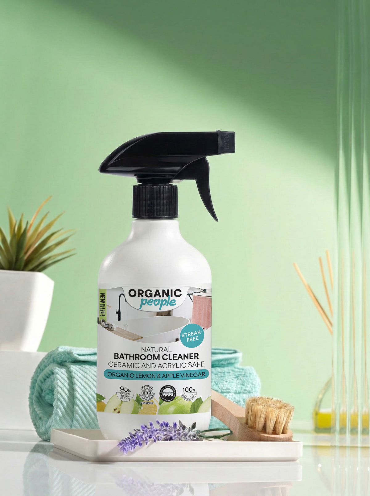 Organic People. Bathroom Cleaner