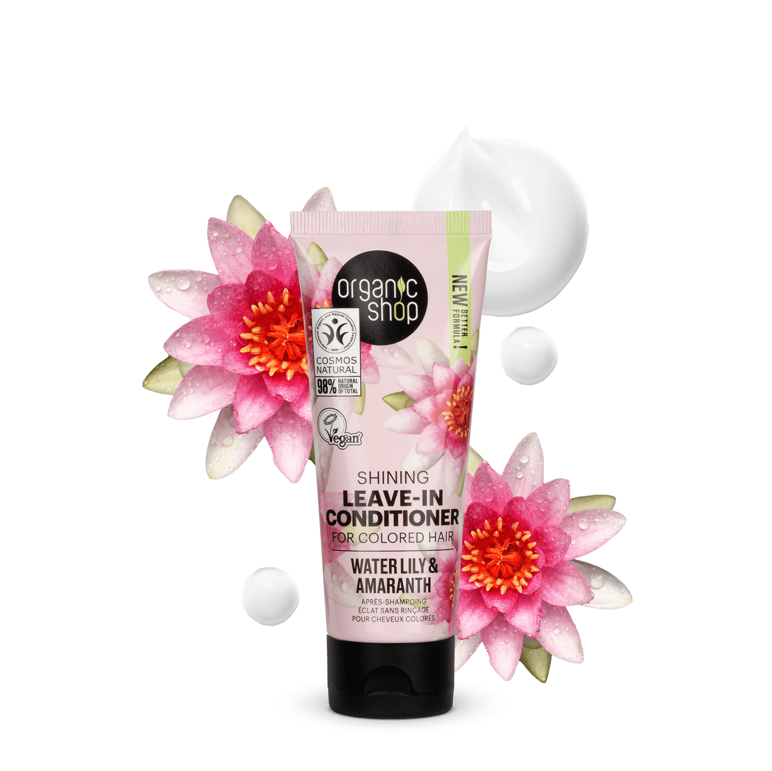 Leave-In Conditioner for Colored Hair Water. Lily and Amaranth