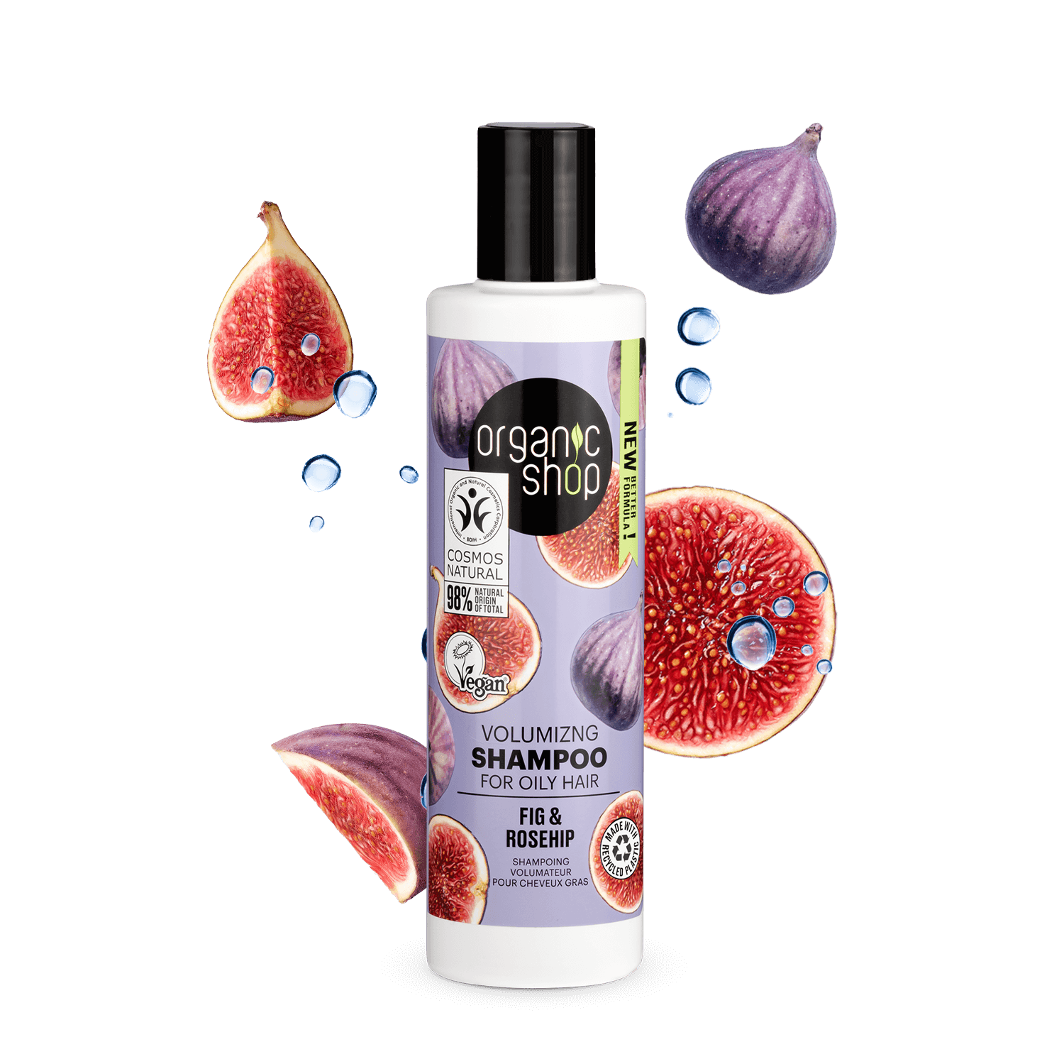 Volumizing Shampoo For Oily Hair Fig & Rosehip