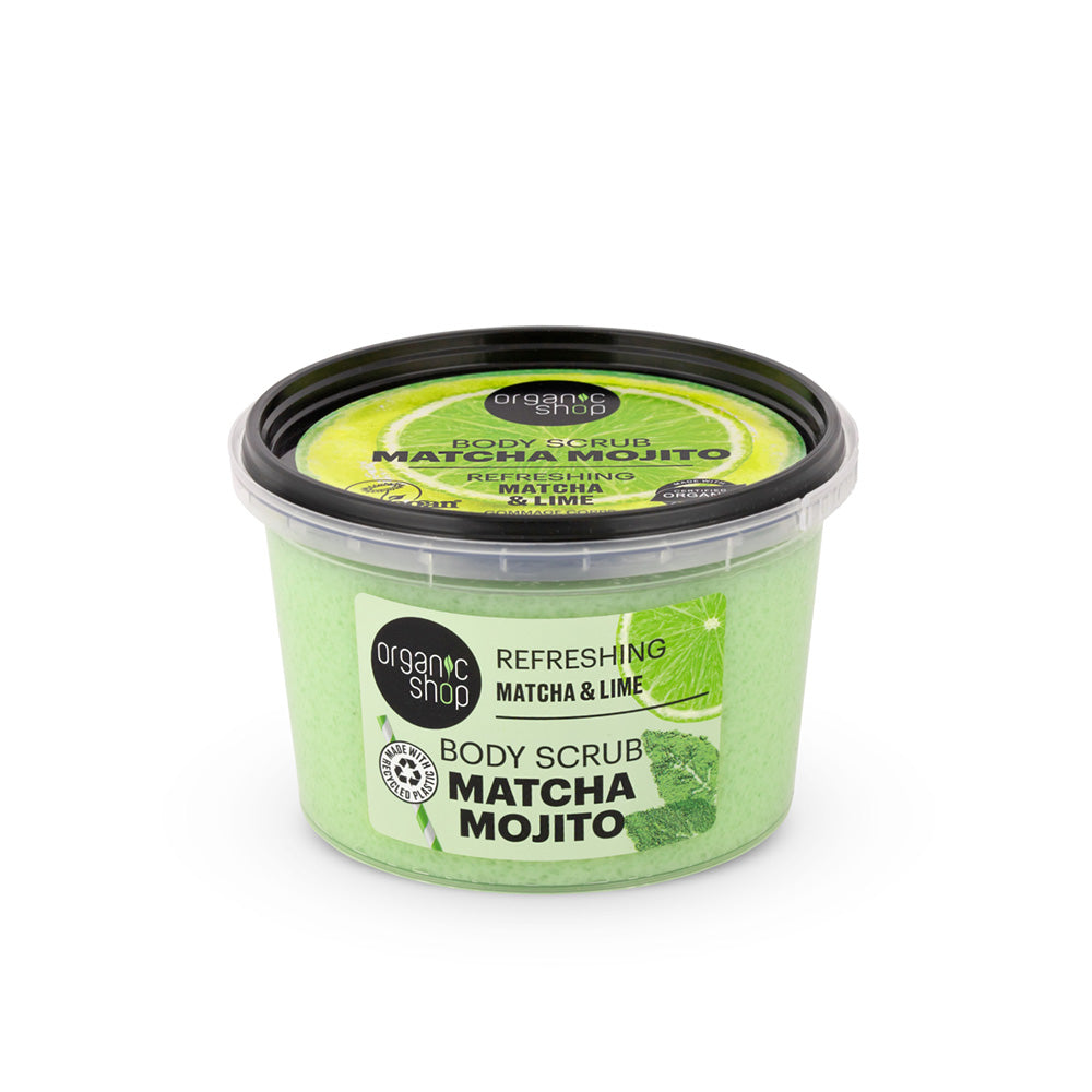 Matcha Mojito Body Scrub. Refreshing. Matcha & Lime
