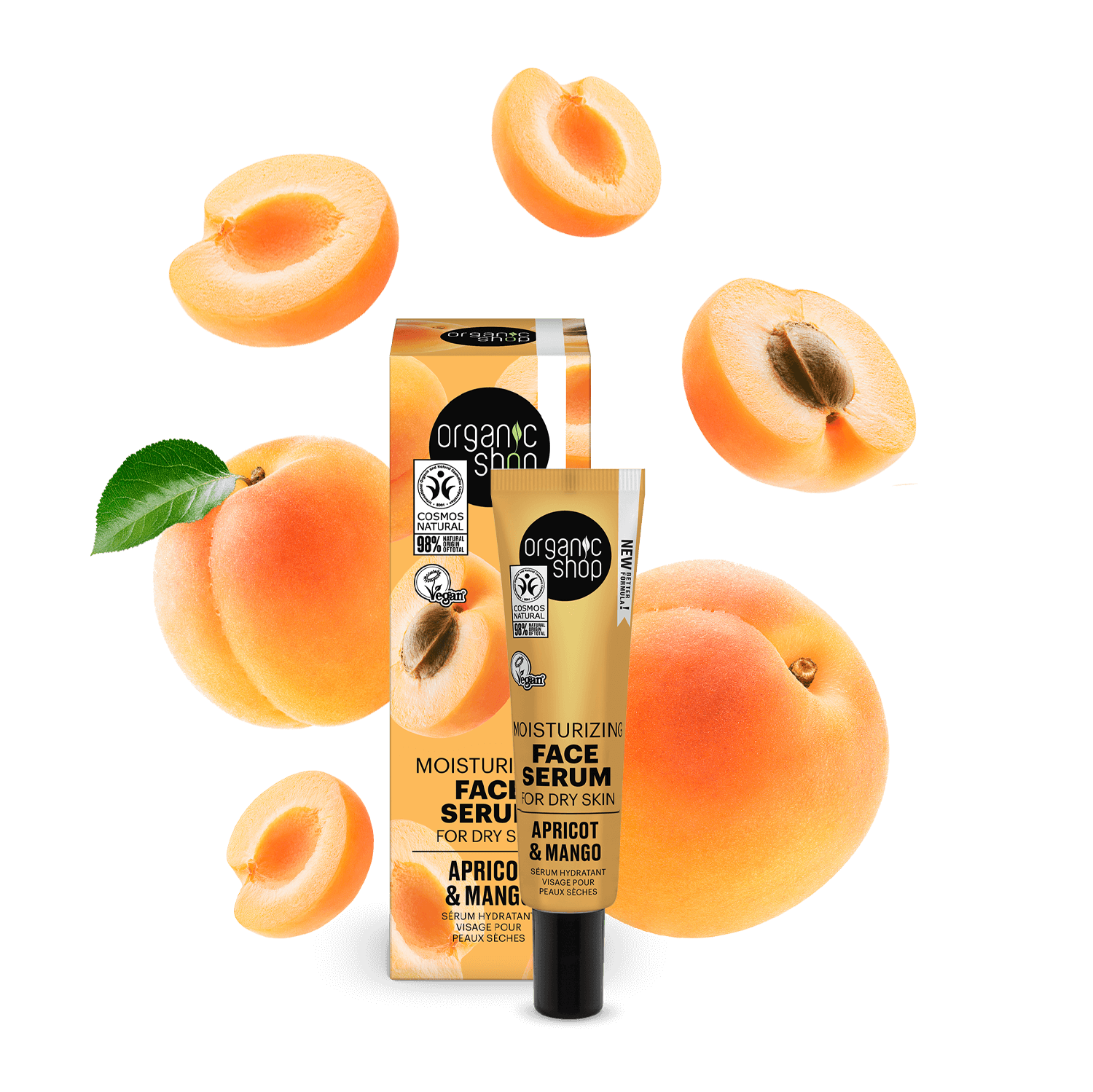 Moisturizing Face Serum For Dry Skin Apricot & Mango