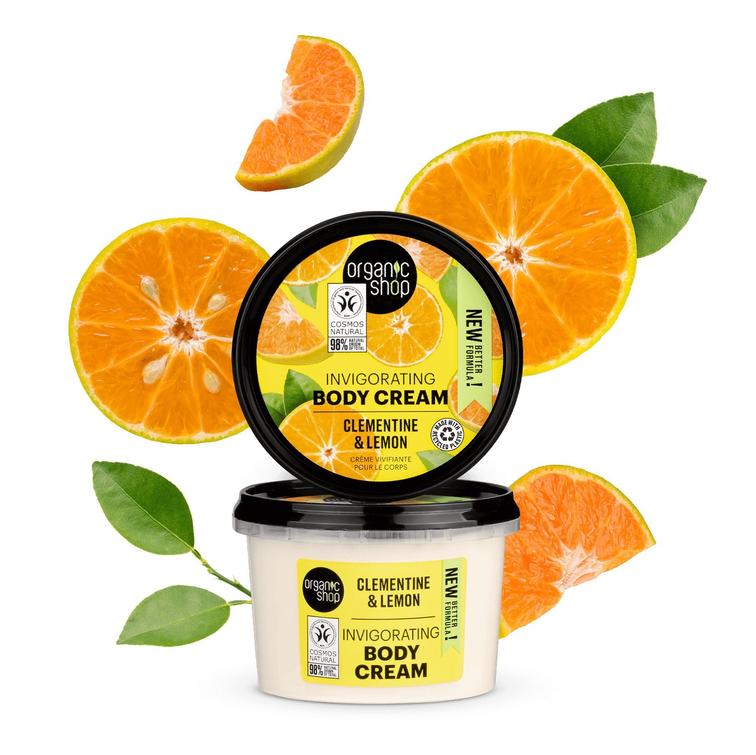 Invigorating Body Cream Clementine & Lemon