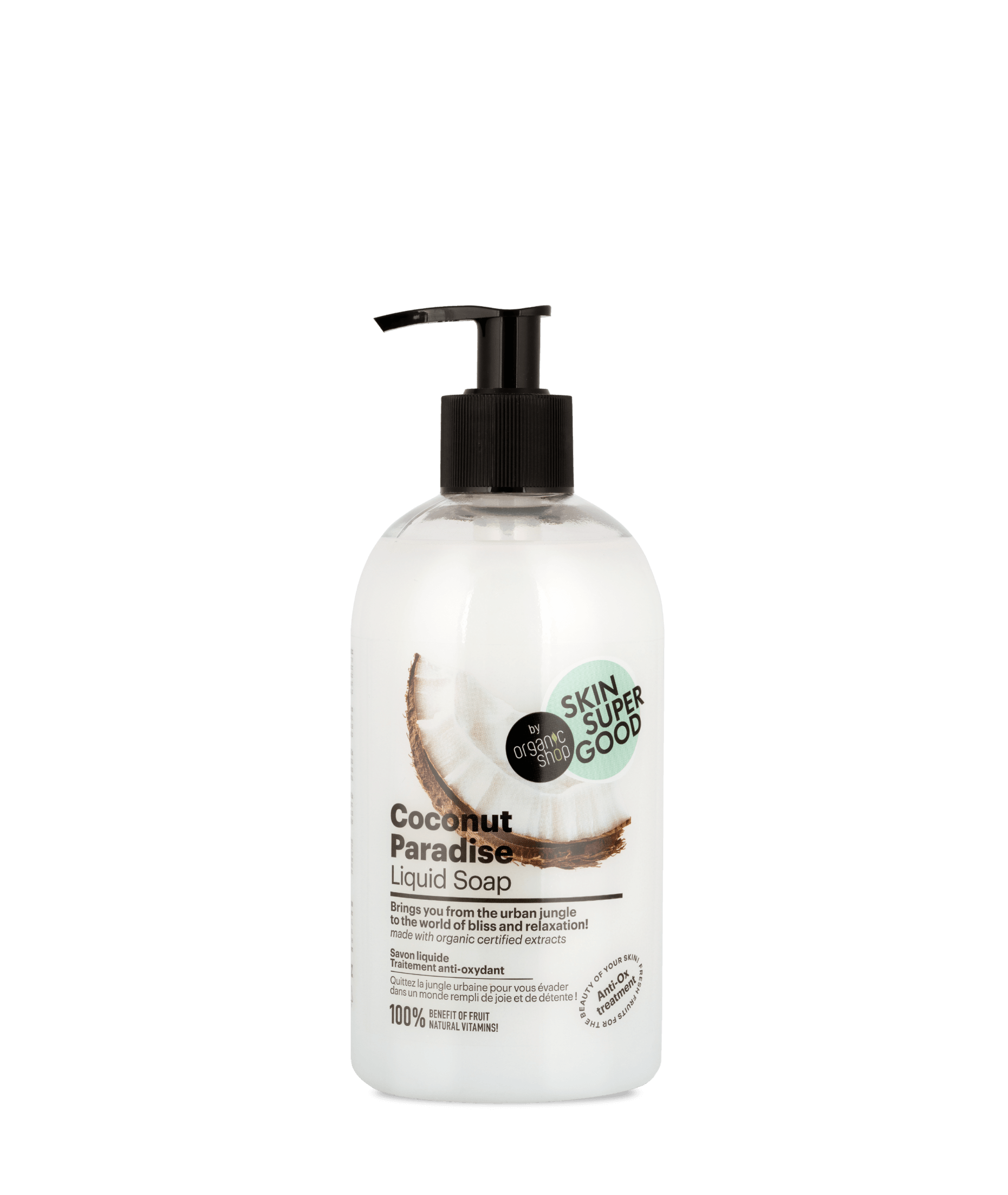 Coconut Paradise Liquid Soap. Anti-Ox Treatment