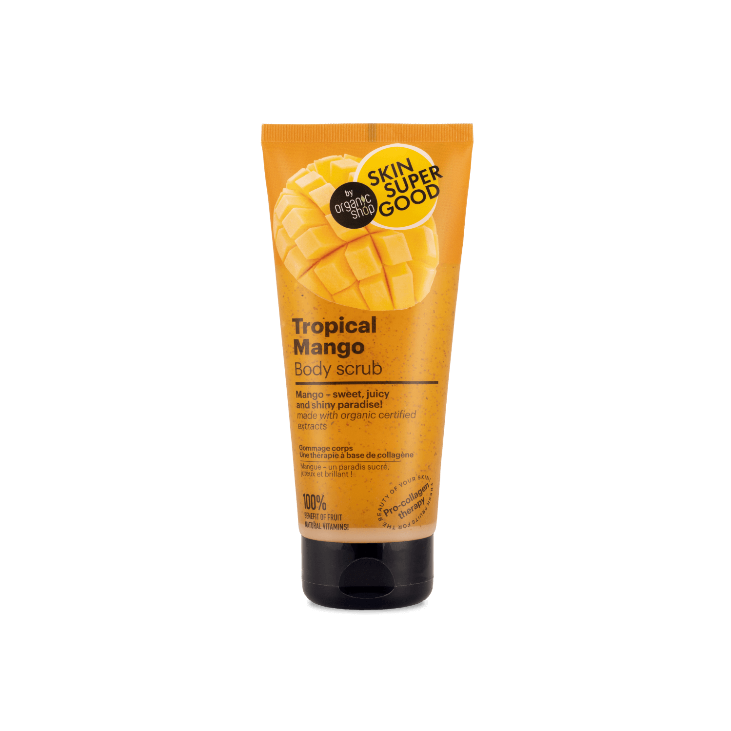 Tropical Mango Body Scrub. Pro-Collagen Therapy