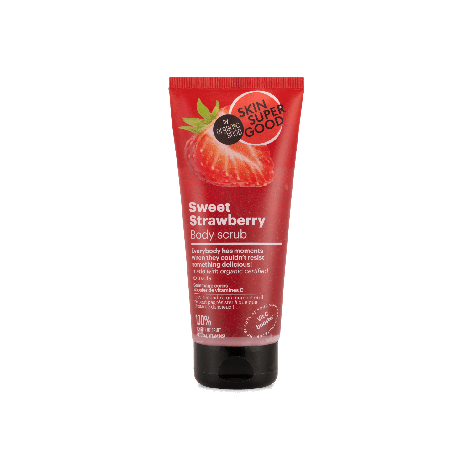 Sweet Strawberry Body Scrub. Vitamin C Booster