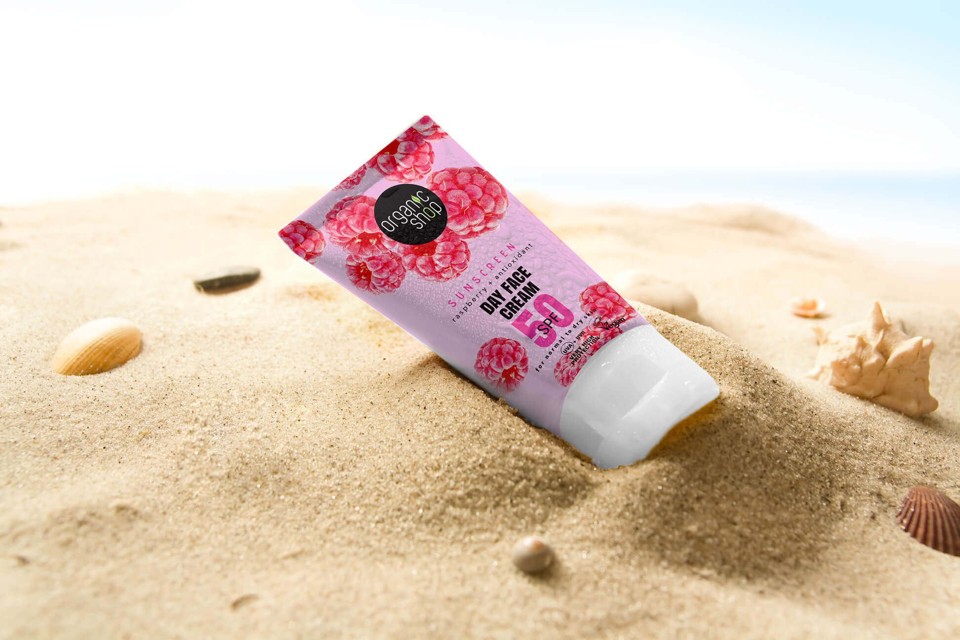 Sunscreen Day Face Cream 50 Spf Normal To Dry Skin