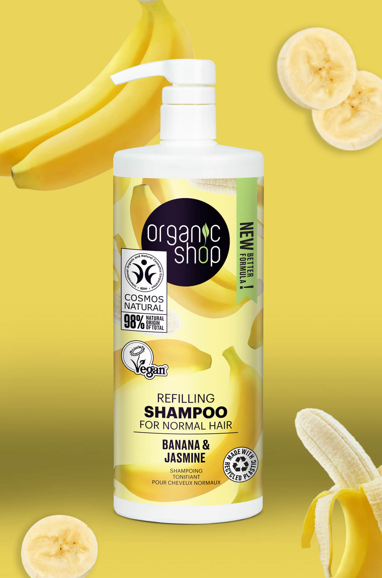 Revitalizing Shampoo for Normal Hair Banana and Jasmine