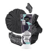 Charcoal & Mint. Natural Certified Toothpaste Whitening