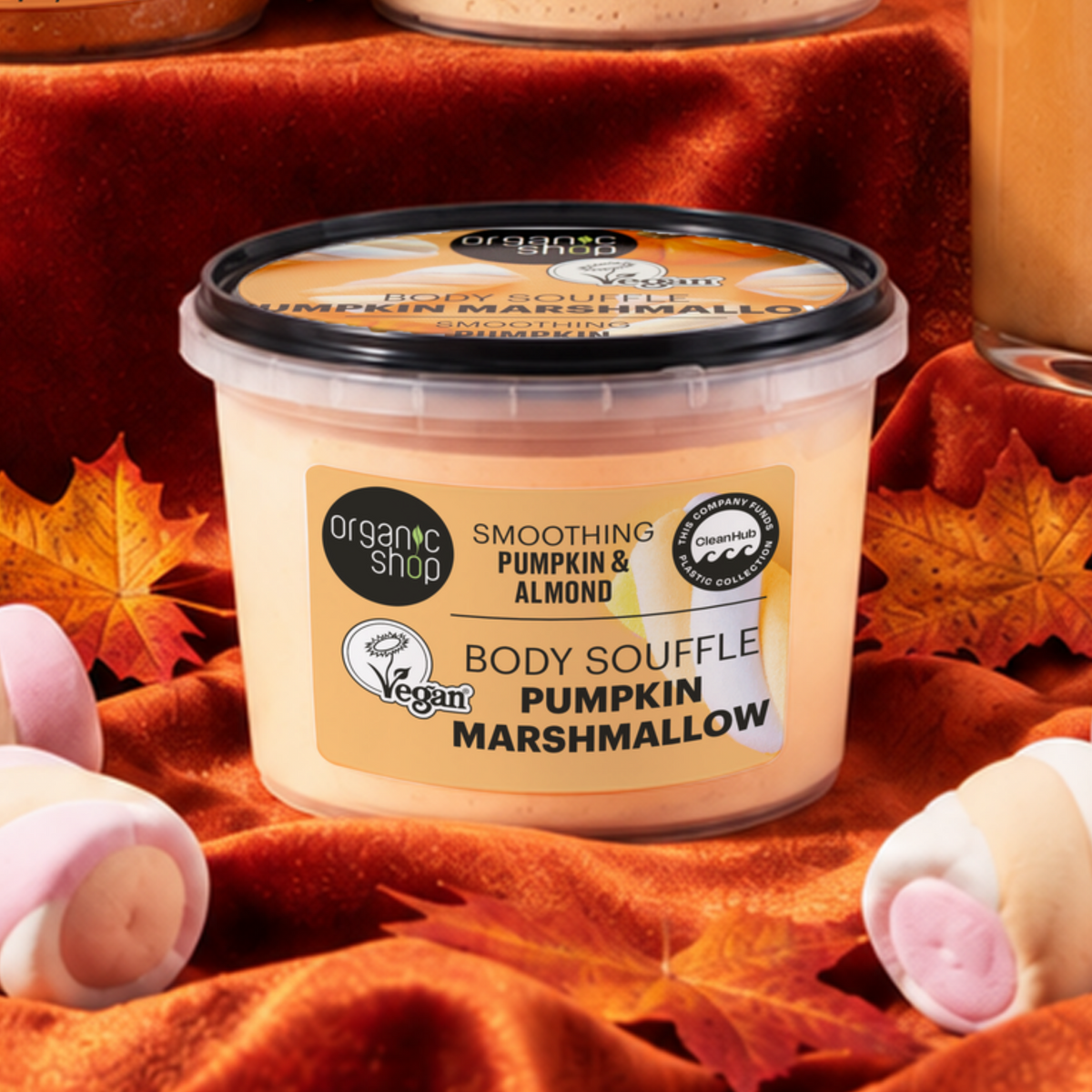 Pumpkin Marshmallow Smoothing Body Souffle. Pumpkin & Almond