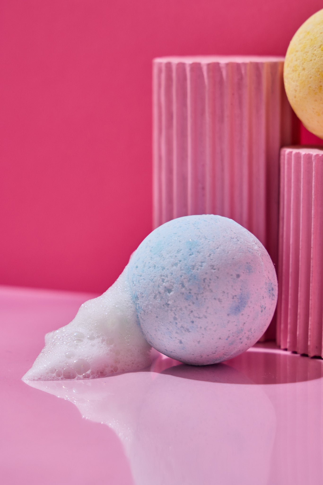 Chill Out Organic Lotus Flower & Blue Orchid Bath Ball – Organic Shop