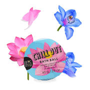 Chill Out Organic Lotus Flower & Blue Orchid Bath Ball