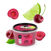 Skin Beauty Softening Sugar Body Scrub. Cherry & Lime