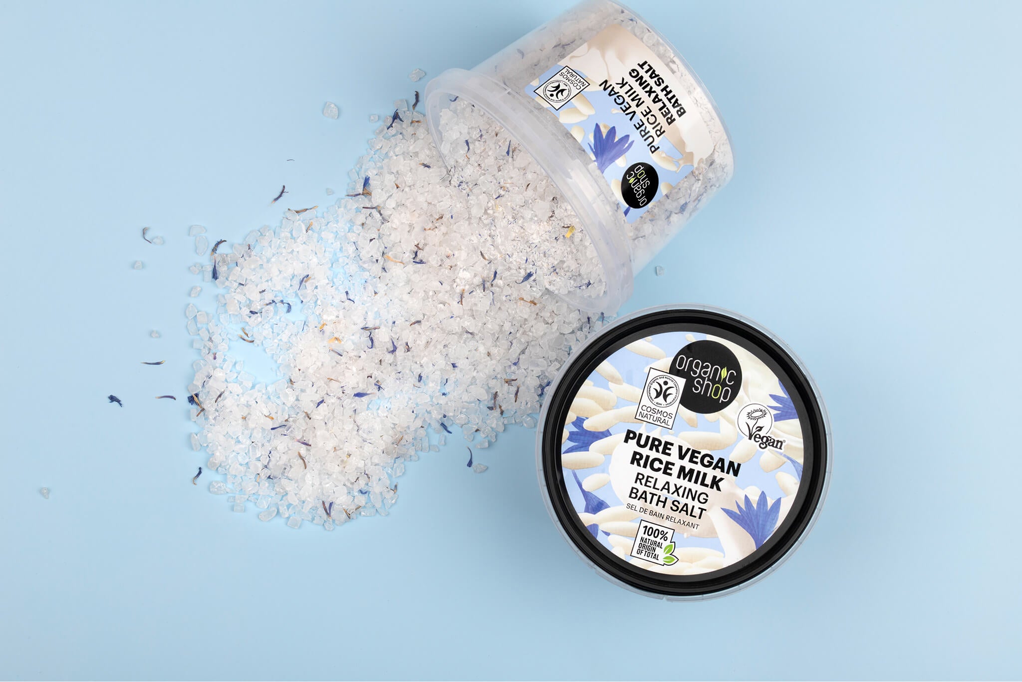 Pure Vegan Rice Milk Relaxing Bath Salt