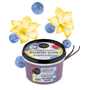 Salt Scrub Shampoo. Blueberry Bloom. Volumizing Treat. Blueberry & Vanilla