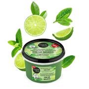 Salt Scrub Shampoo. Fresh Mojito. Refreshing Power. Lime & Mint