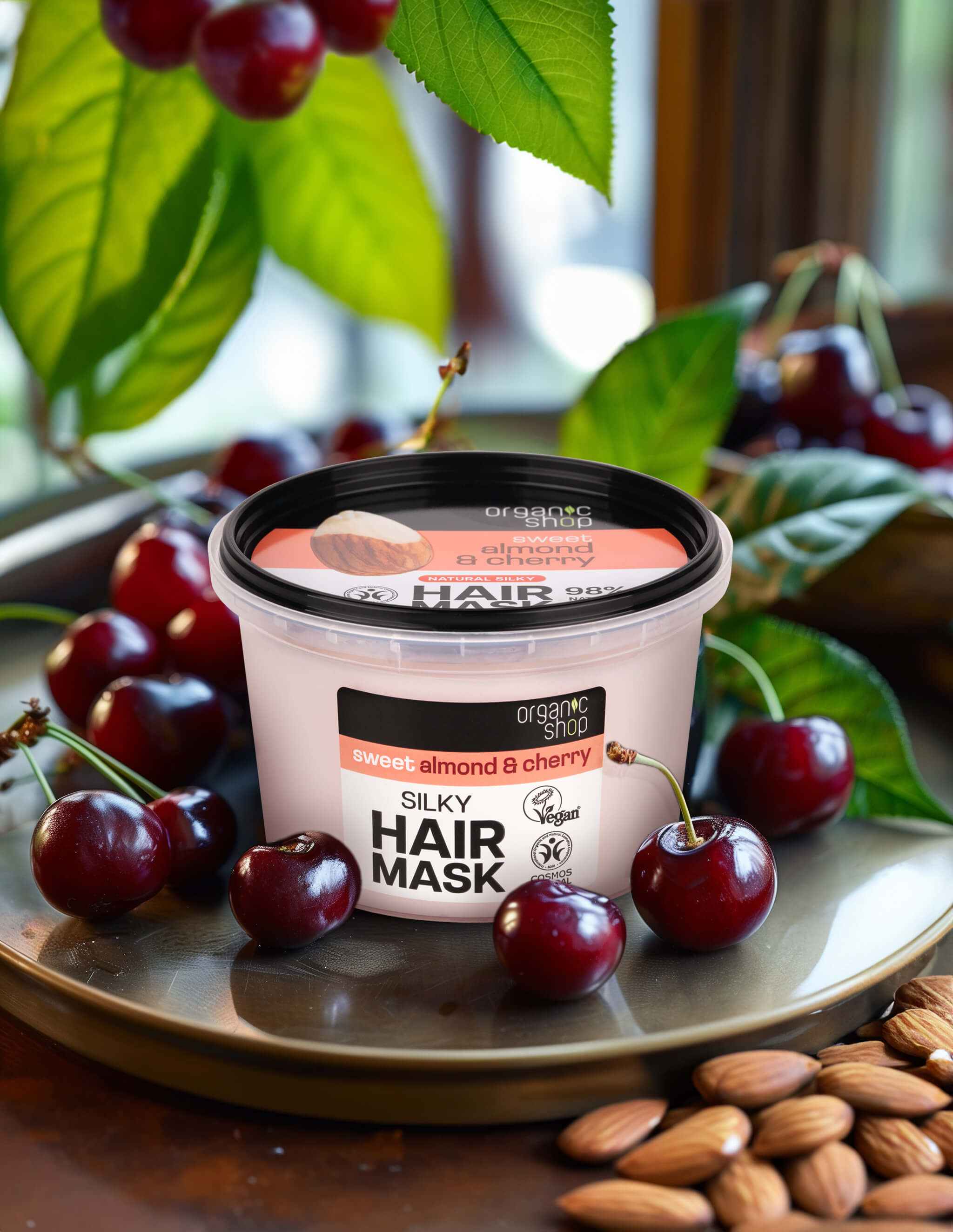 Almond & Cherry hair mask