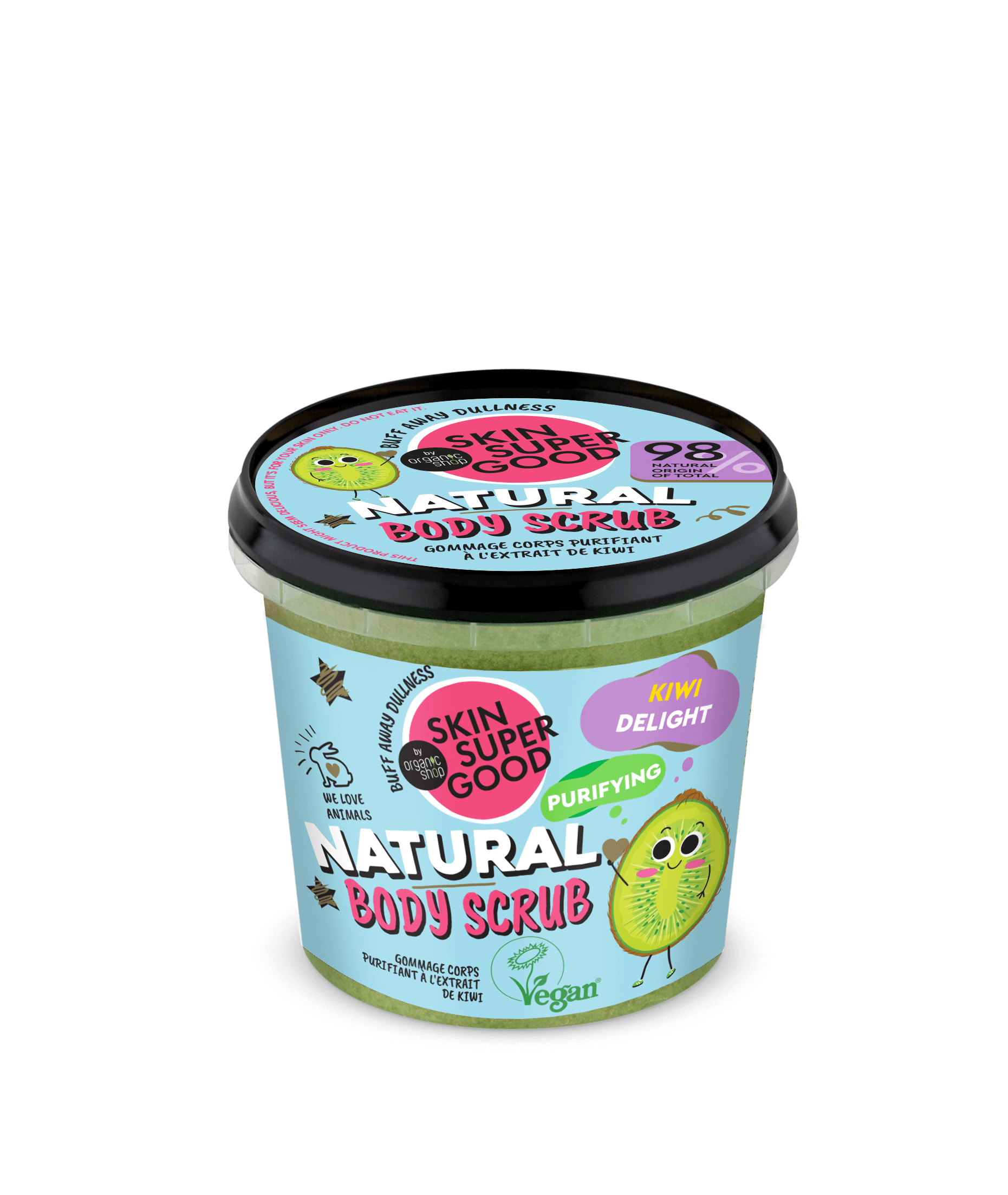 Kiwi Delight Natural Body Scrub